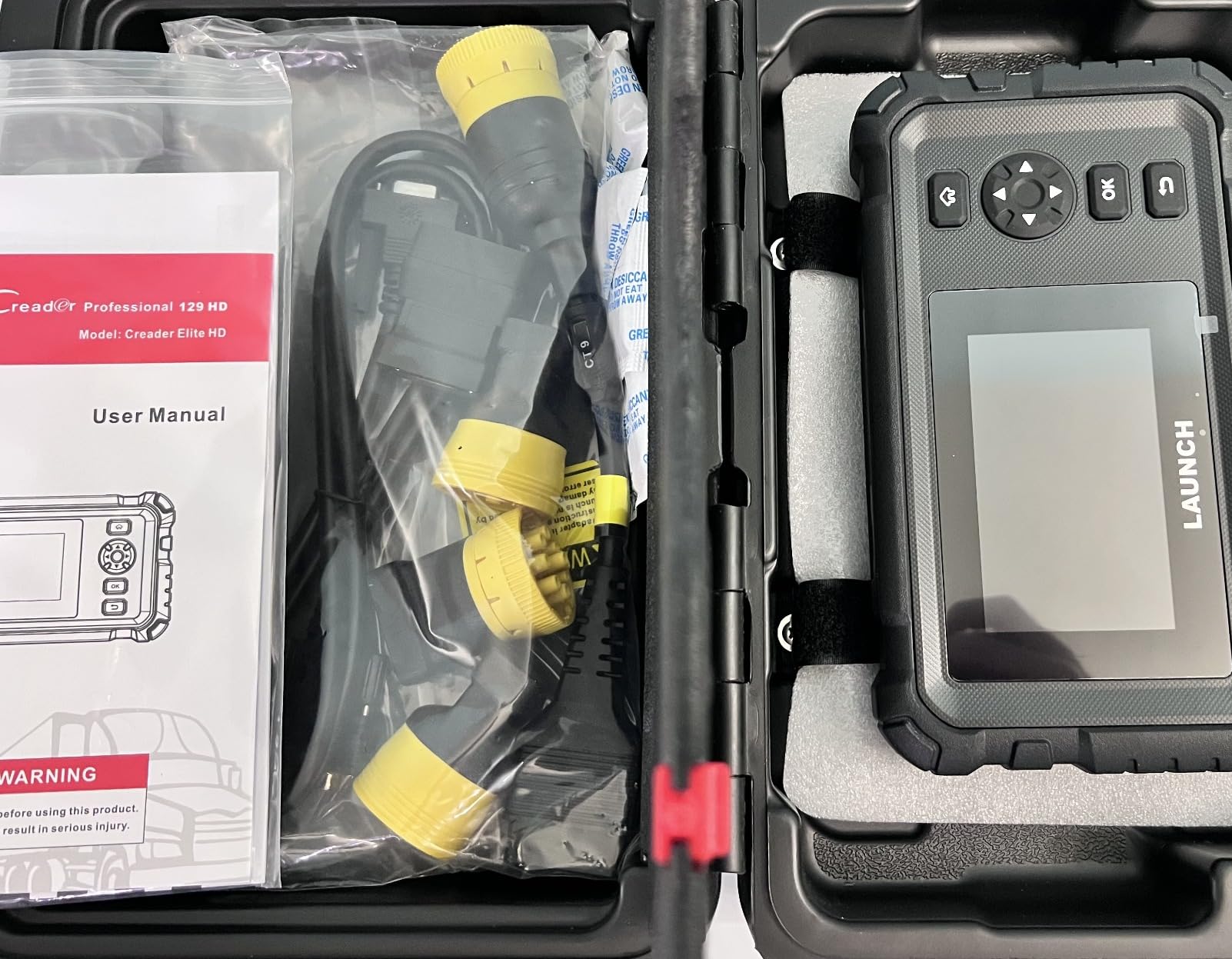 Launch CRP129HD Heavy Duty Truck Scanner with DPF Regen & 7+ Resets customer photo 2