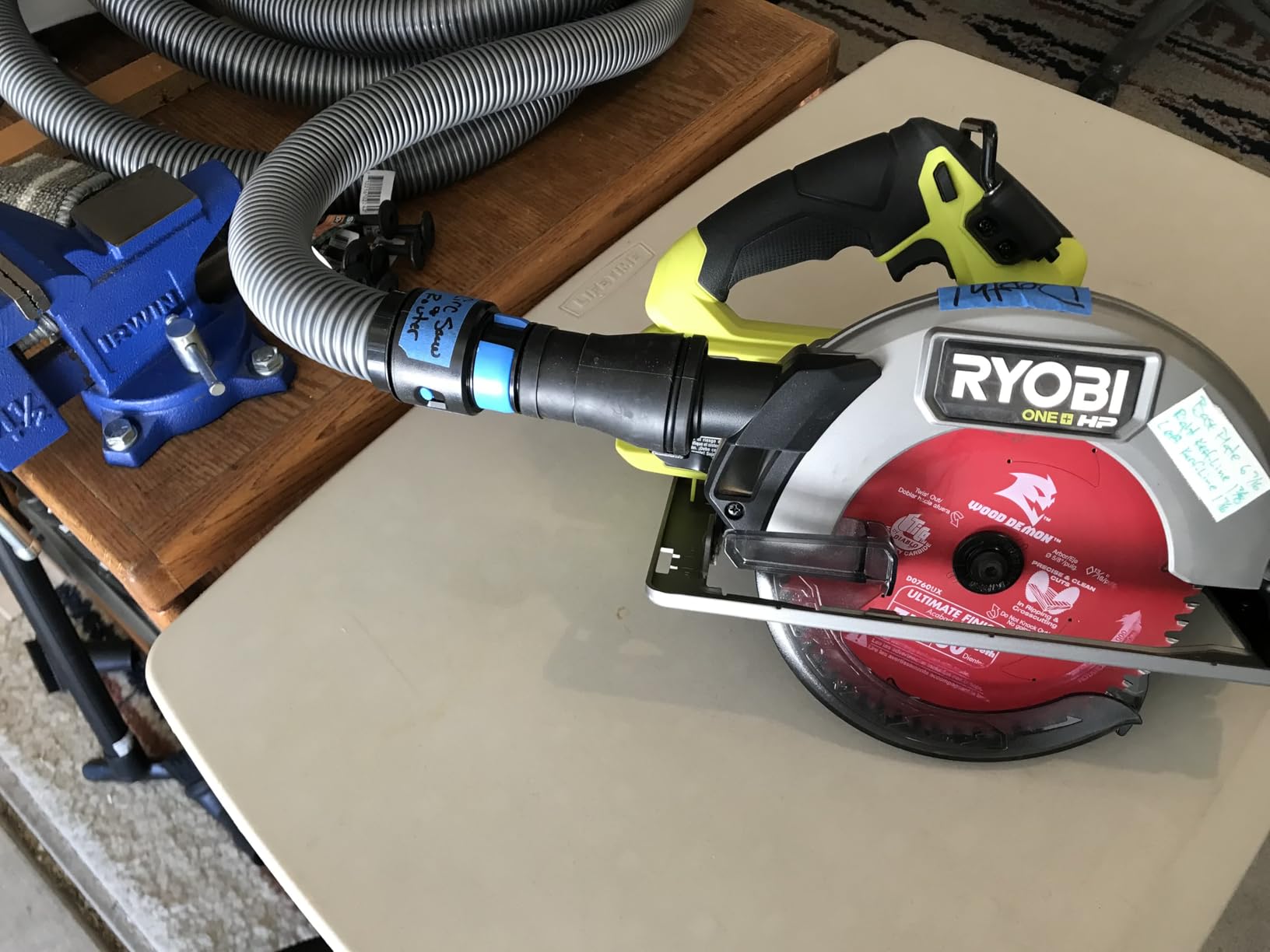 Cen-Tec Systems 94709 Quick Click 16 Ft. Hose for Home and Shop Vacuums with Expanded Multi-Brand Power Tool Adapter Set for Dust Collection customer photo 1