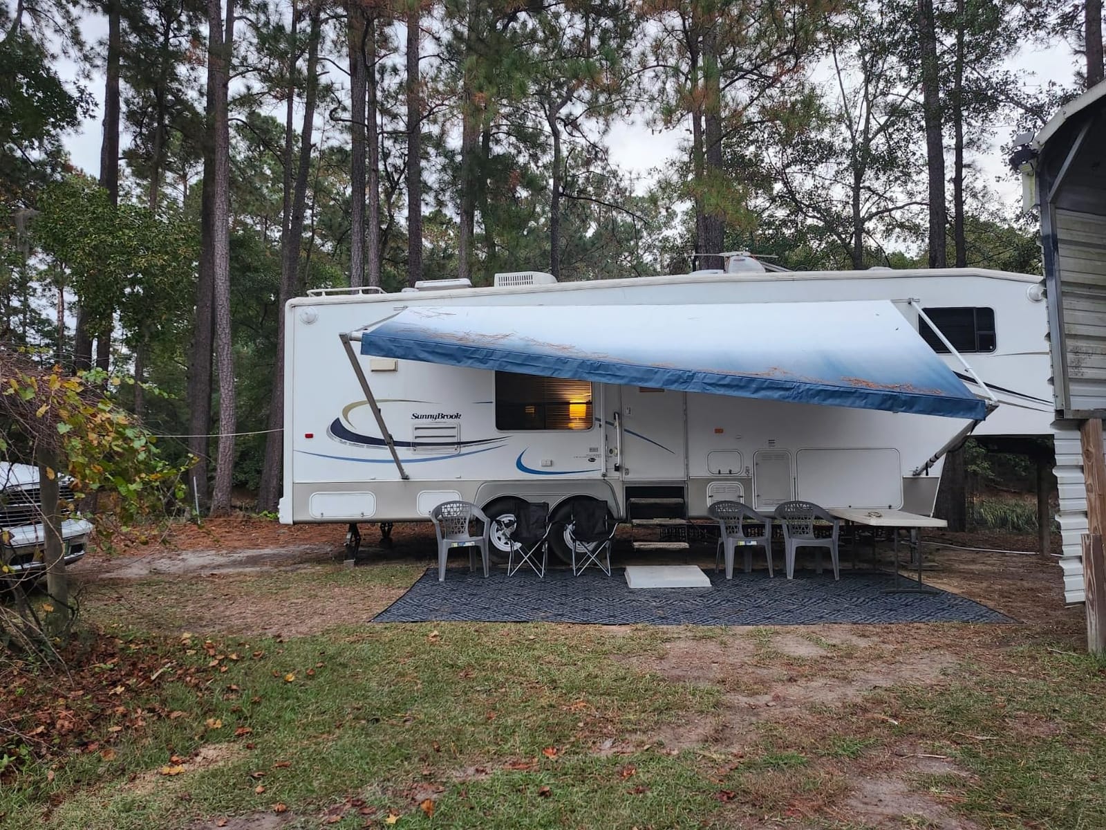 RecPro 16' RV Awning Fabric Replacement | Tan/Camel Fade Vinyl customer photo 2