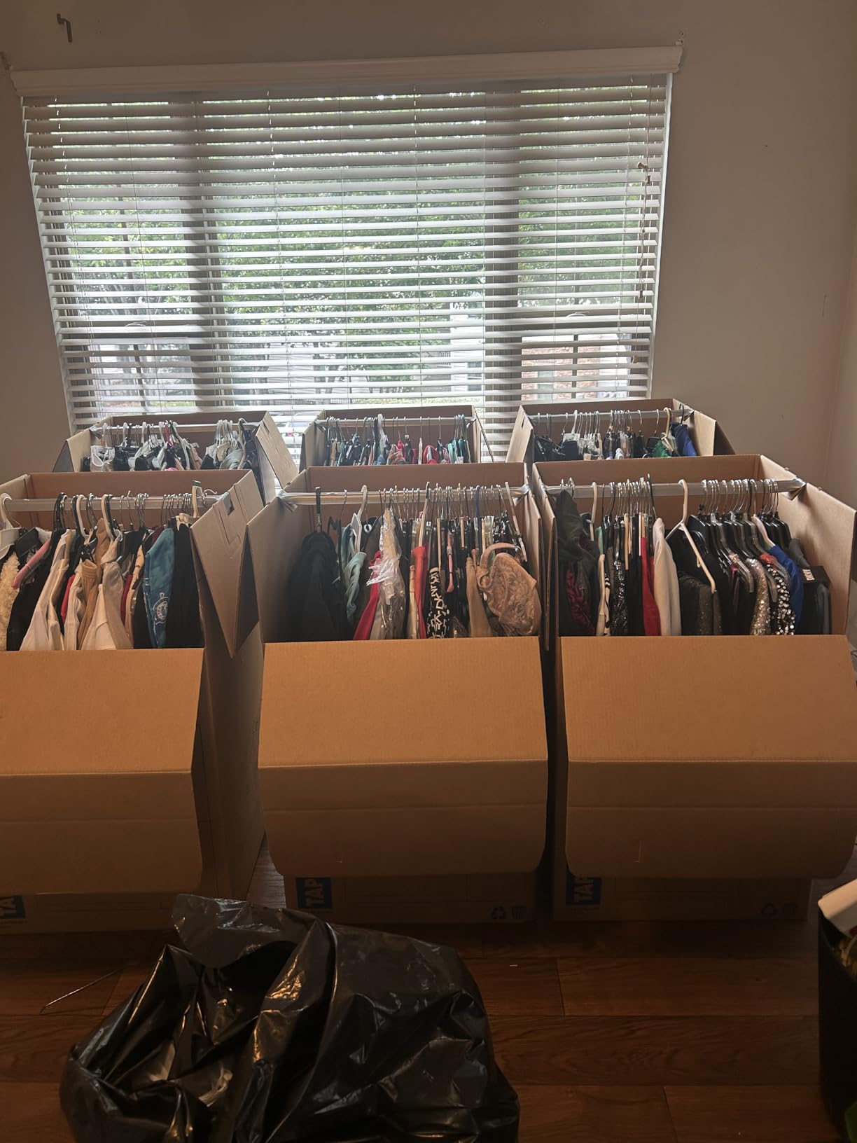 Bankers Box 3-Pack Short Tape-Free Wardrobe Moving Boxes, 20