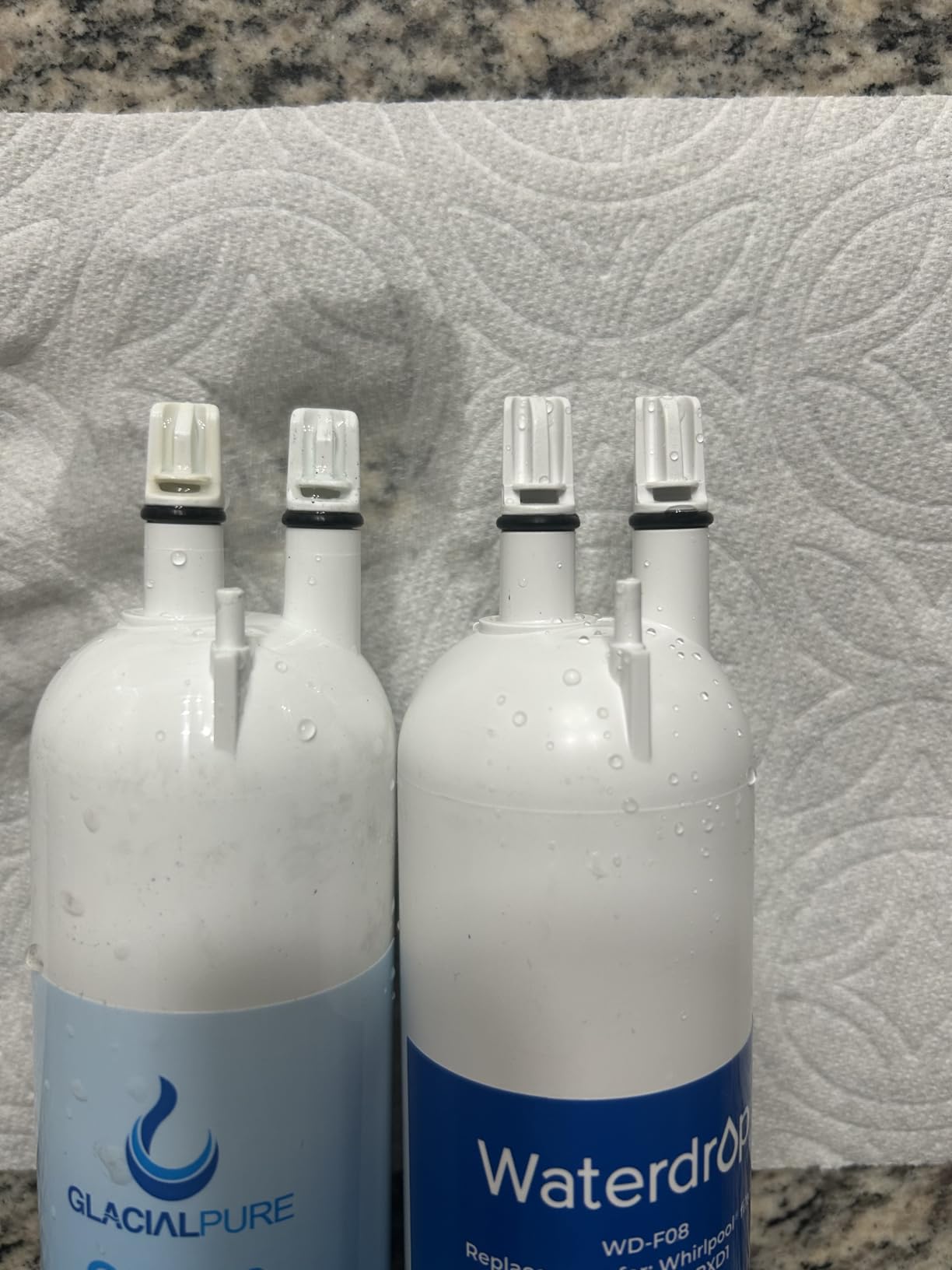 Waterdrop EDR3RXD1 Replacement for Everydrop Filter 3, 4396841, Kenmore 46-9083, WD-F08 Refrigerator Water Filter, 3 Filters customer photo 1