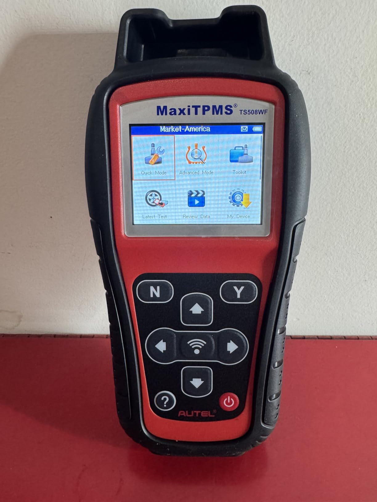 Autel TPMS Programming Tool MaxiTPMS TS508WF, TPMS Relearn/Activate/Scan customer photo 2