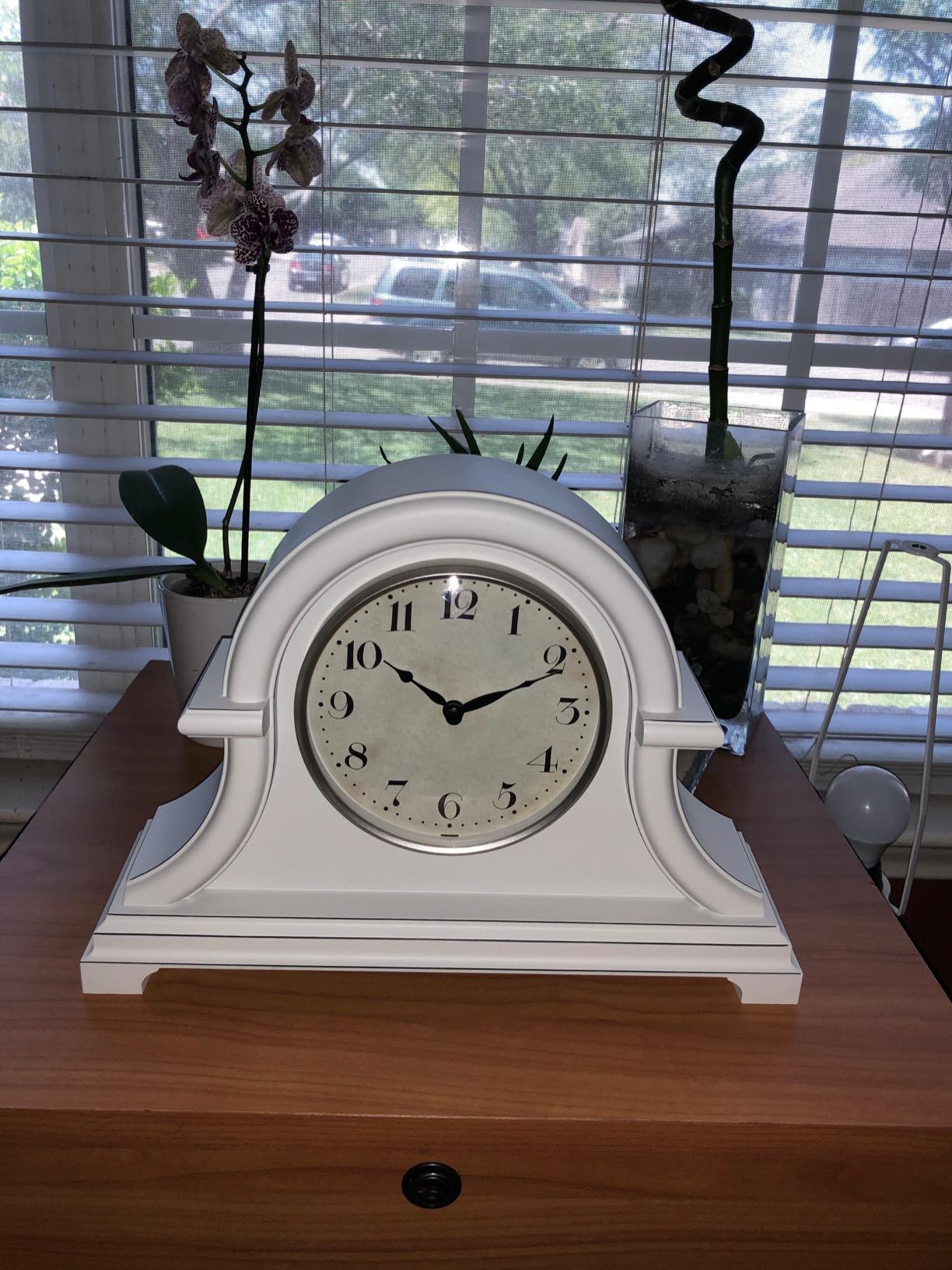 Presentime Napoleon Mantel, Desk & Shelf Clock, Vintage customer photo 1