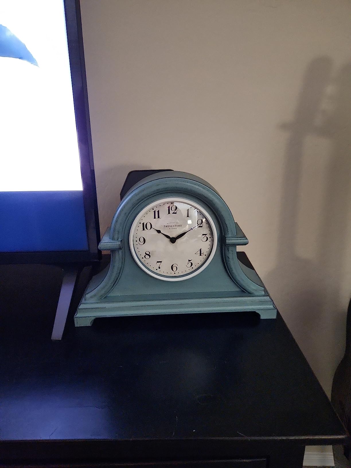 Presentime Napoleon Mantel, Desk & Shelf Clock, Vintage customer photo 2