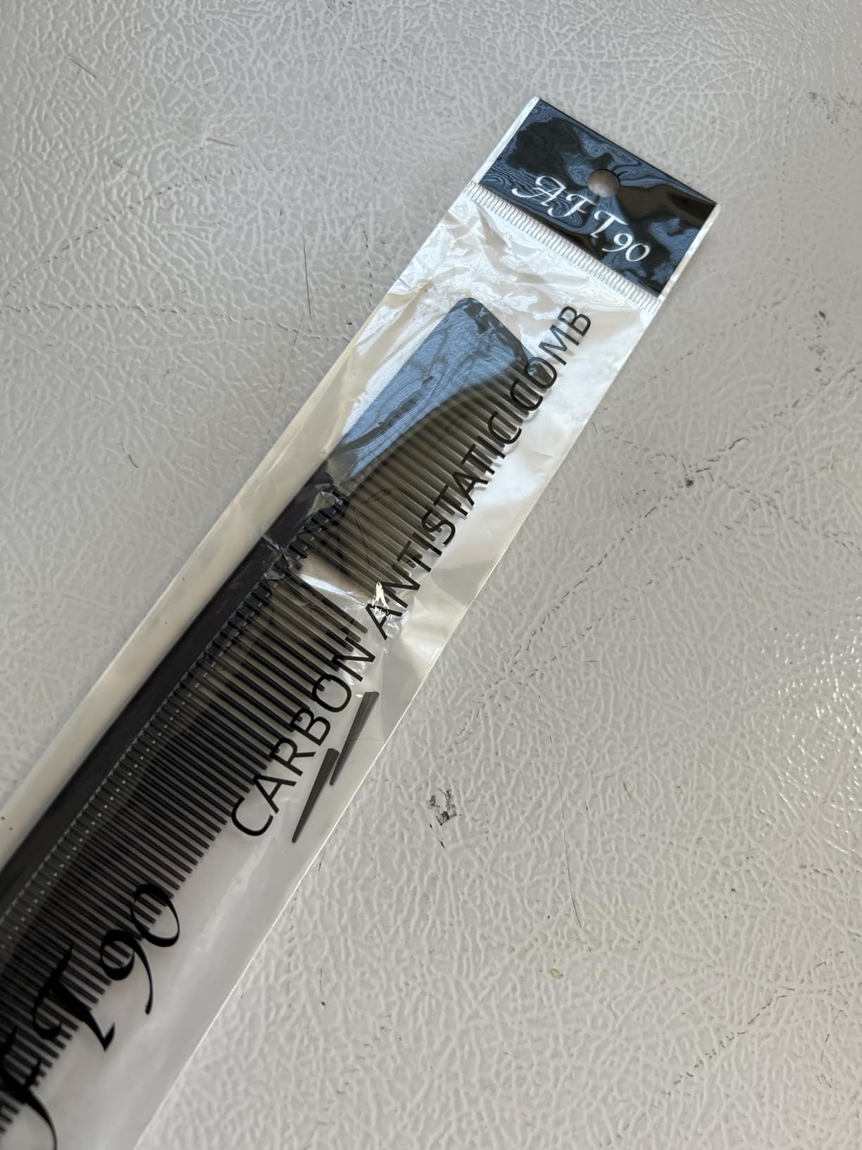 3 Pack Carbon Fiber Cutting Comb - Professional 8.15' Styling Comb for All Hair Types, Fine and Wide Tooth customer photo 1
