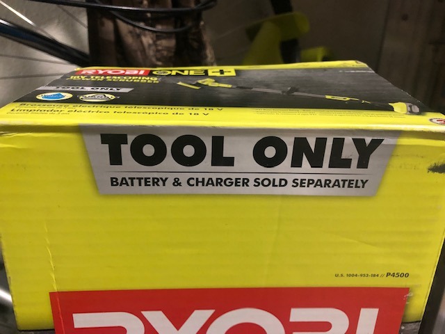 RYOBI ONEAND 18V Cordless TELESCOPING Power Scrubber Tool ONLY P4500 customer photo 2