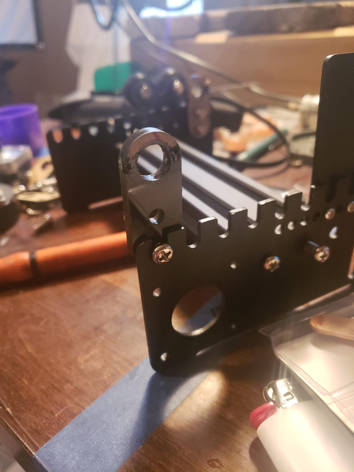 ORTUR Laser Rotary Roller, 360° Laser Engraver Y-axis Rotary Module for Engraving Cylindrical Objects Cans, 7 Adjustment Diameters, Min to 8mm, Compatible with Most Laser Engraving Machines customer photo 1