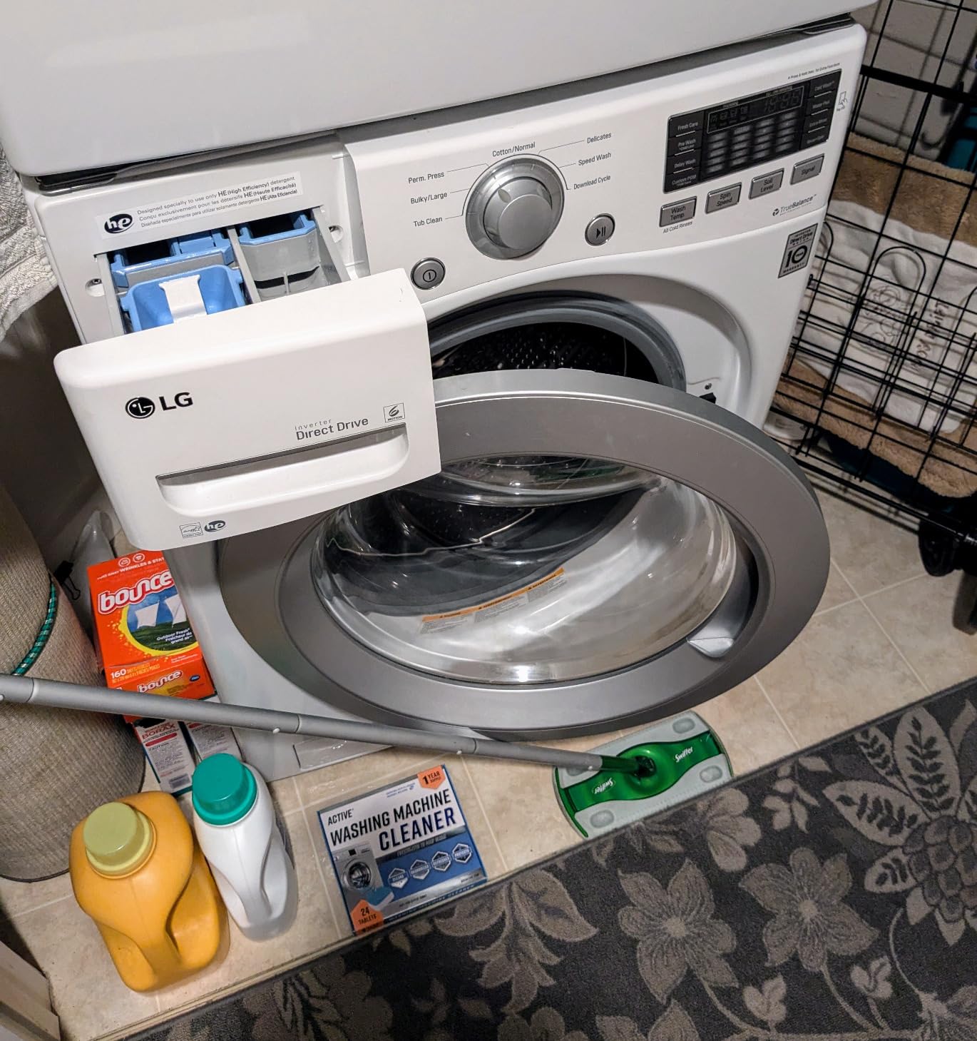 Washing Machine Cleaner Descaler 24 Pack - Deep Cleaning Tablets For HE Front Loader & Top Load Washer, Septic Safe Eco-Friendly Deodorizer, Clean Inside Drum and Laundry Tub Seal - 12 Month Supply customer photo 2