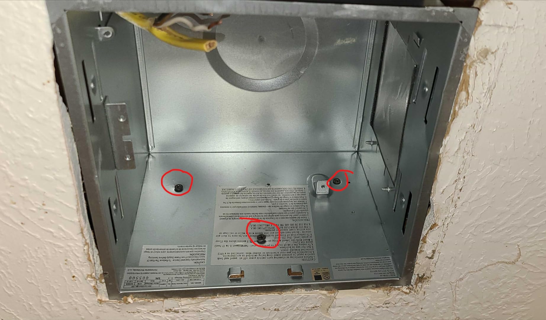 Homewerks Dual Speed Bathroom Exhaust Fan with Humidity Sensor, LED customer photo 2