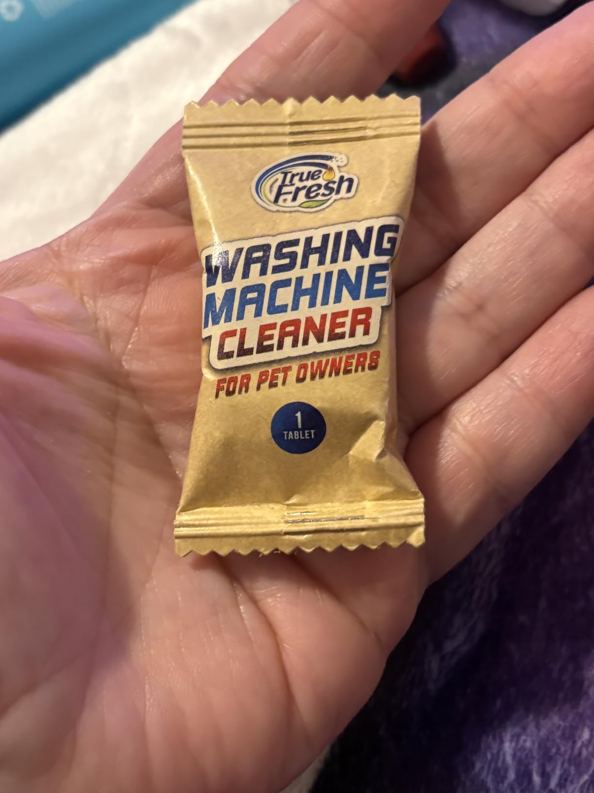 True Fresh Washing Machine Cleaner Tablets 25 Pack for Front Load Top Load | for Front Loader, Top Load & HE Washers Helps Remove Residue, Hard Water Buildup & Odor Causing Deposits customer photo 1