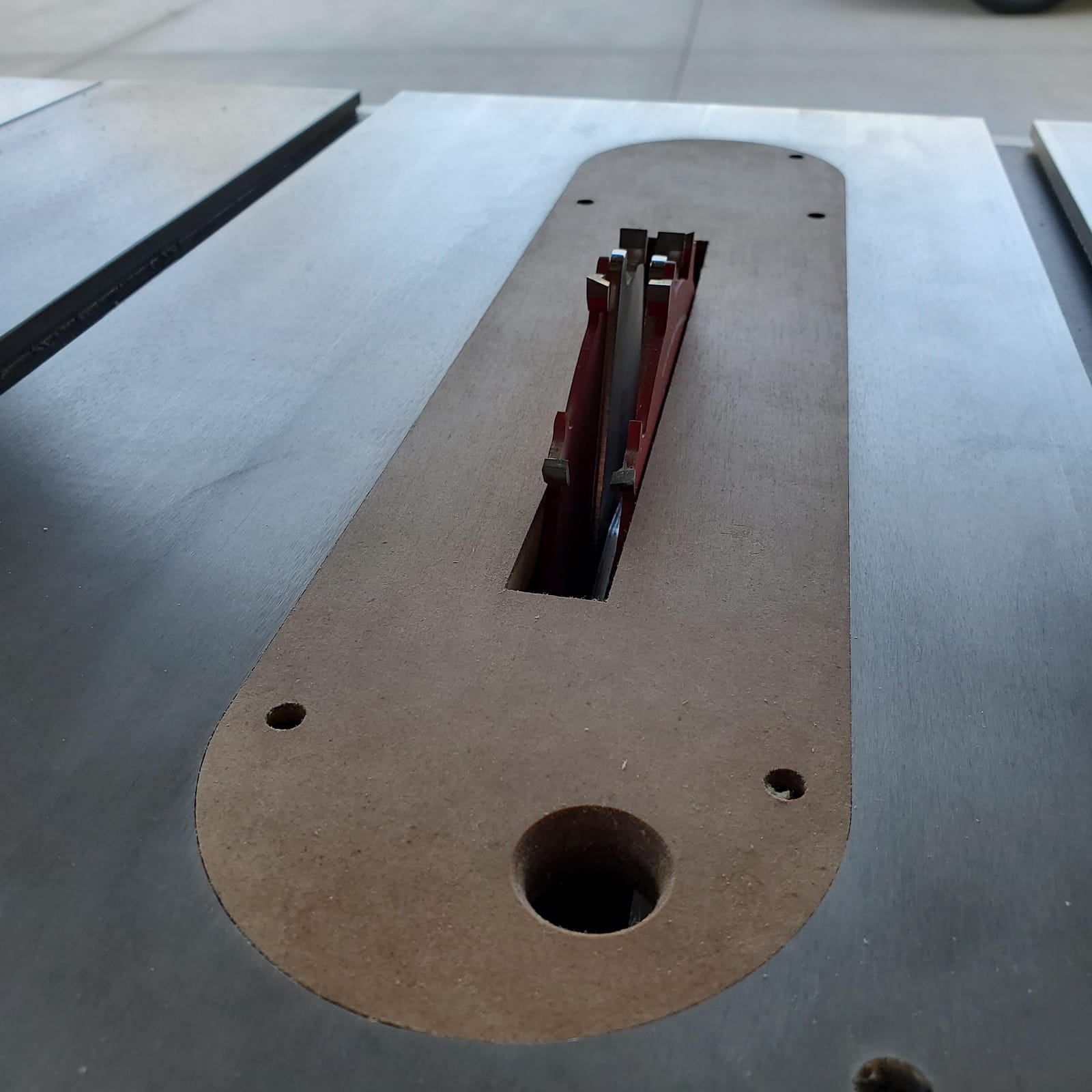 Zero Clearance Table Saw Inserts w/DADO - Delta Compatible - 36-725, 36-725T2, 36-5152, 36-5000, 36-5000T2 Table Saws (3-Pack) customer photo 1