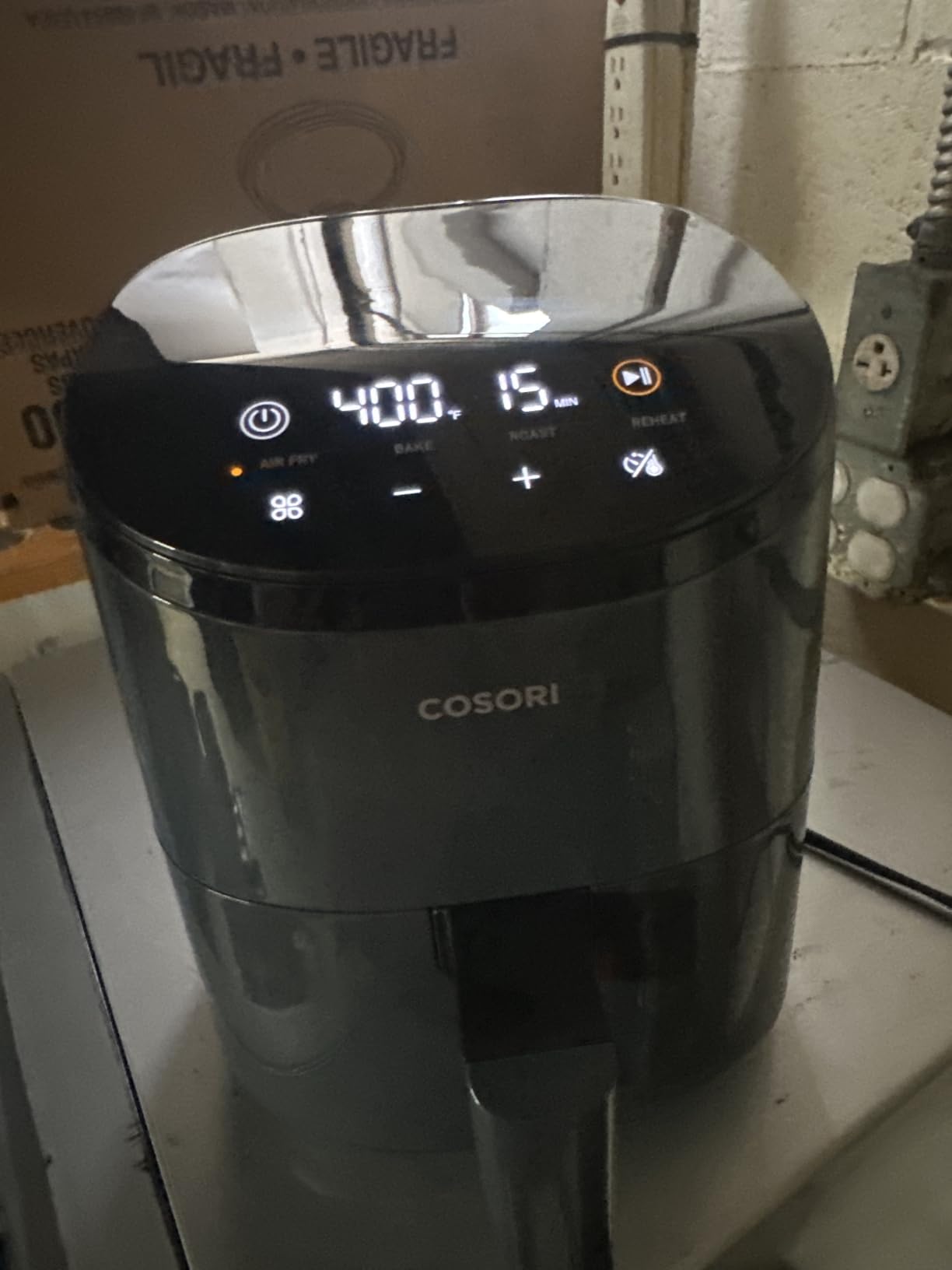 Dash Tasti-Crisp Digital Air Fryer, 2.6 Quart, Aqua customer photo 1