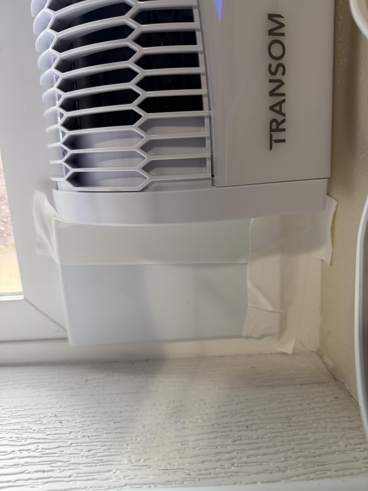 Vornado TRANSOM Window Fan with 4 Speeds, Remote Control, Reversible Exhaust Mode, Weather Resistant Case, Black, Whole Room customer photo 1