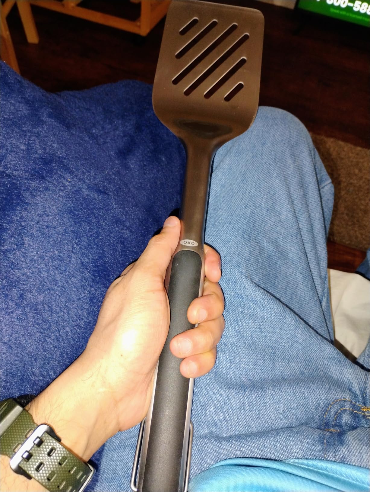 OXO Outdoor Grilling Turner and Tongs Set customer photo 1