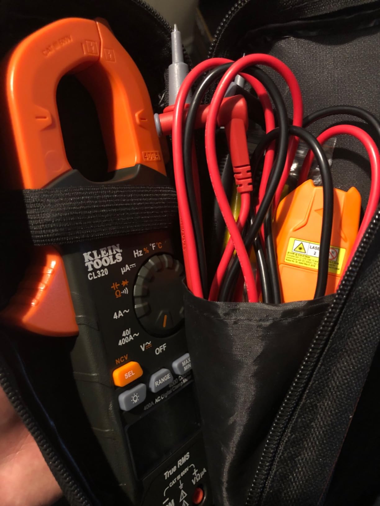 Klein Tools CL320KIT HVAC Kit for HVAC Testing; Digital Clamp Meter, Non-Contact Voltage Tester, and Infrared/Probe Thermometer customer photo 2