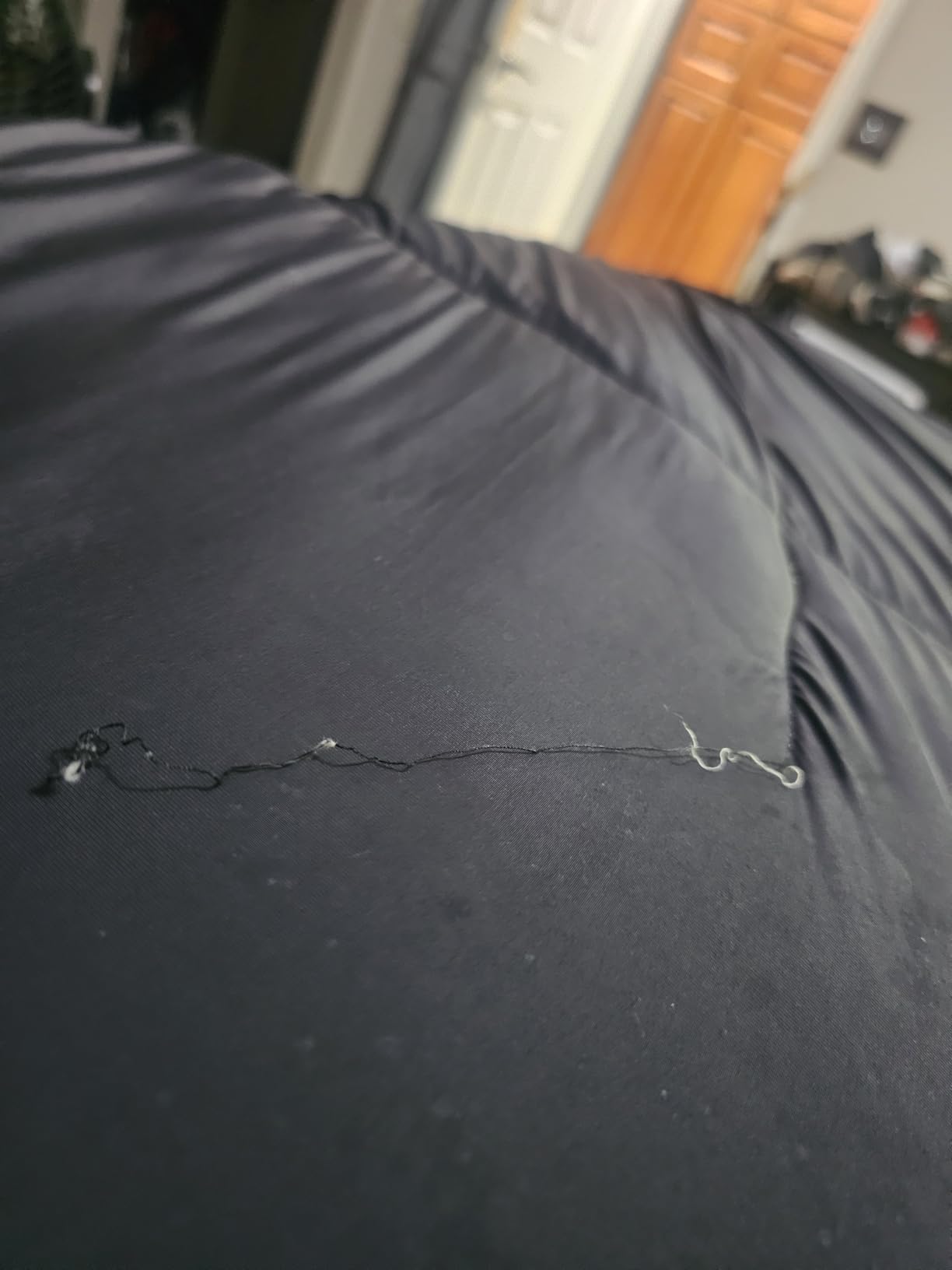 Elegear Cooling Comforter Queen Size, Cooling Blanket for Hot Sleepers,Gray customer photo 1