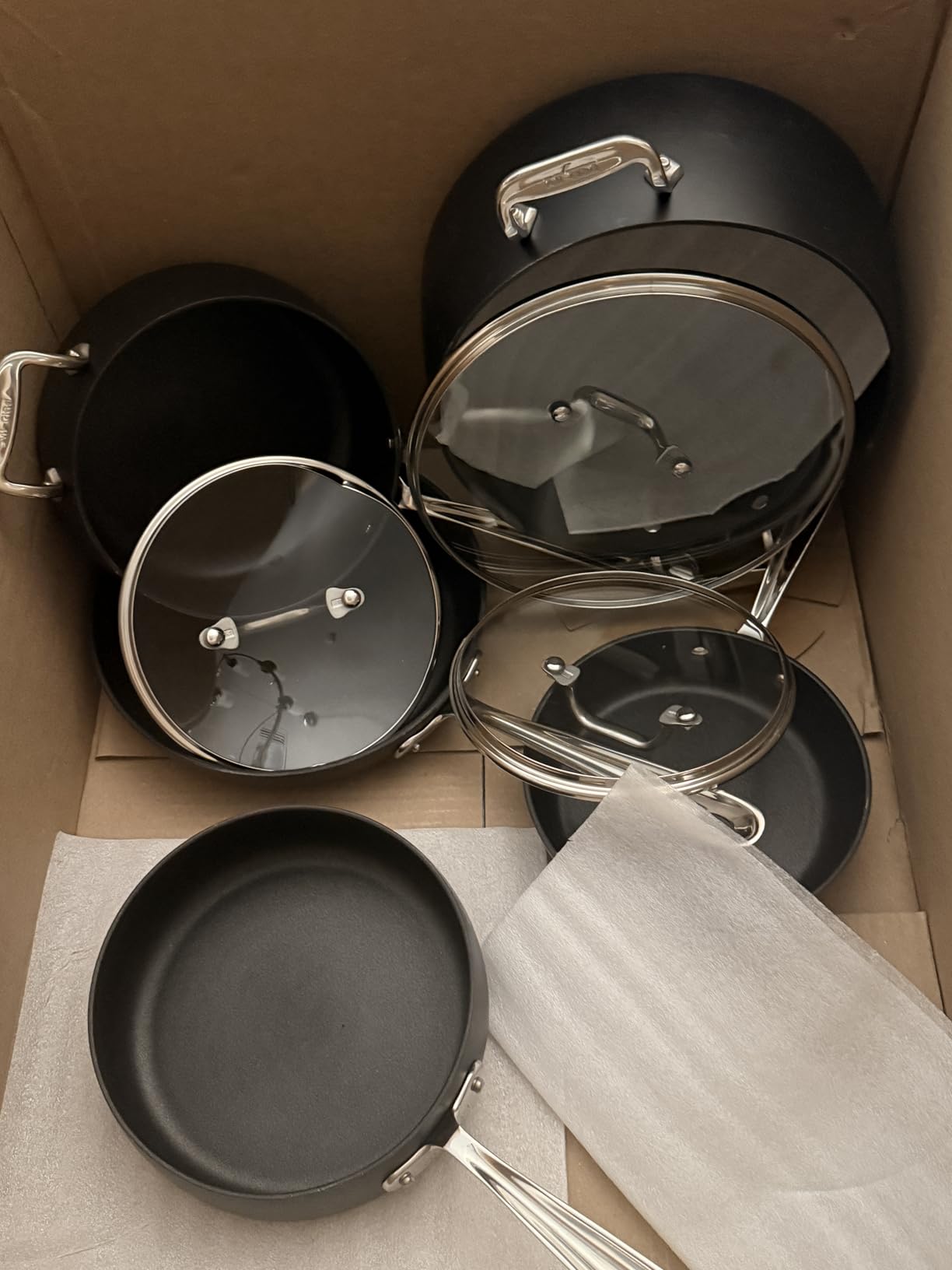 All-Clad HA1® Nonstick 5-Piece Pots & Pans Set, Induction Ready customer photo 1