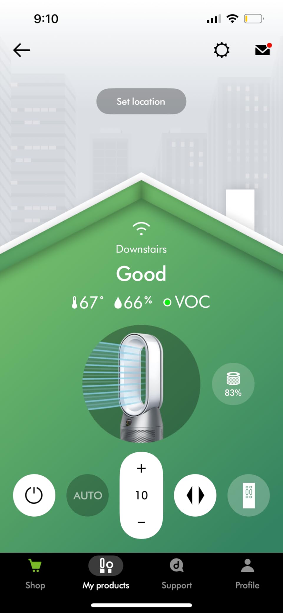 Dyson Purifier Hot+Cool Formaldehyde™ HP09 customer photo 1