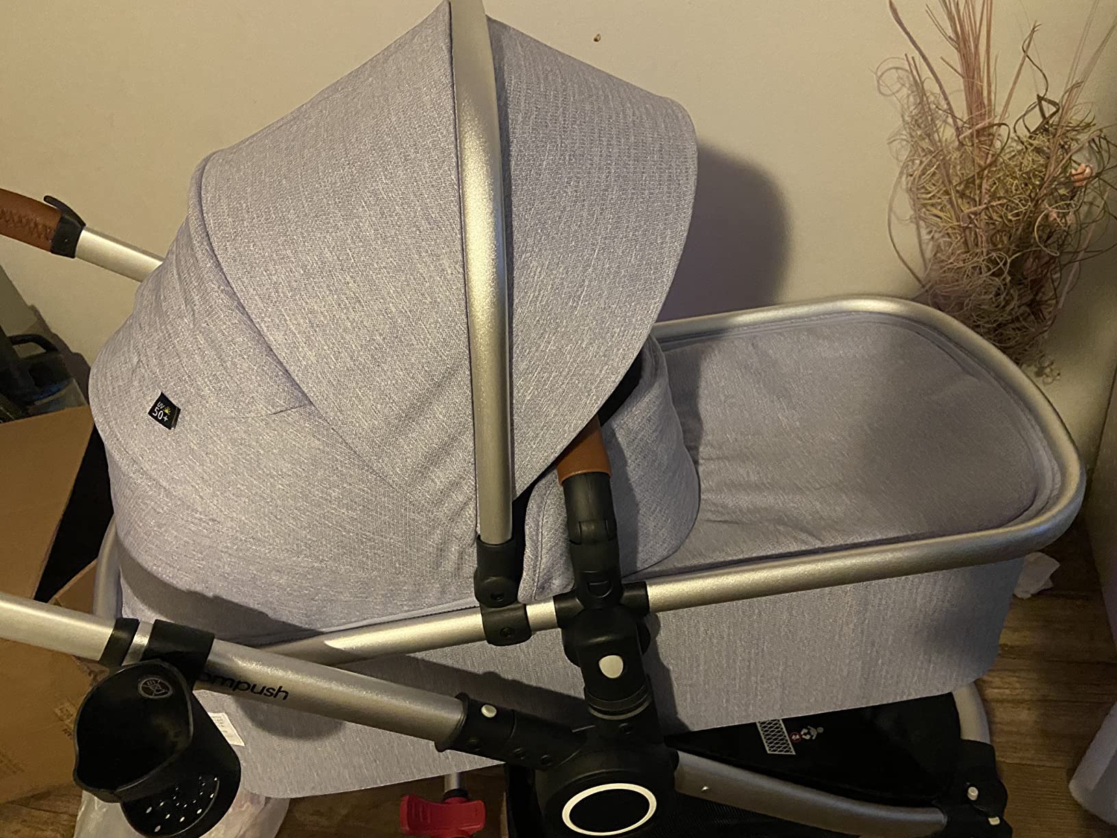 Mompush Ultimate2 Full-Size Stroller with Bassinet, Newborn to Toddler customer photo 1