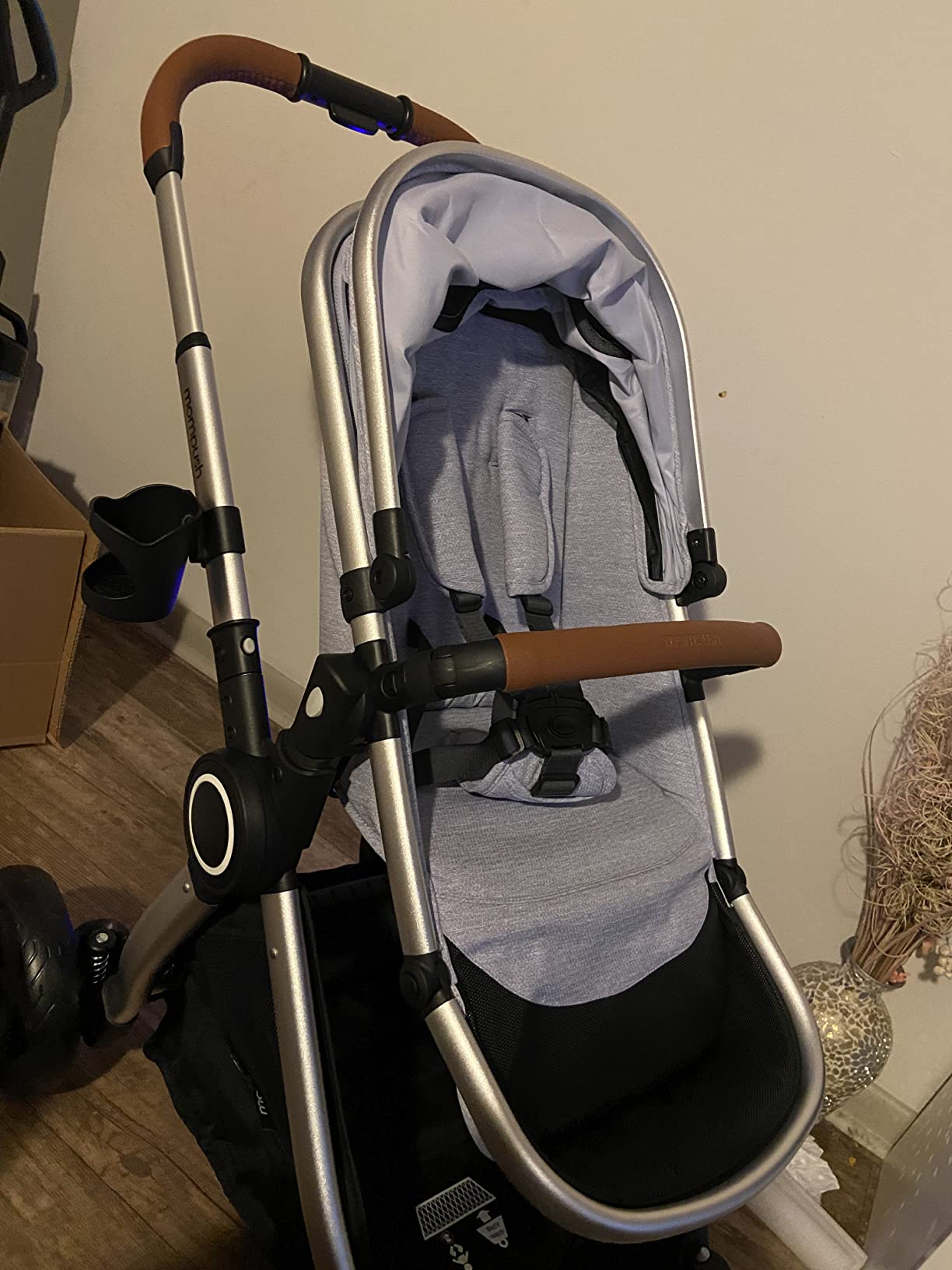 Mompush Ultimate2 Full-Size Stroller with Bassinet, Newborn to Toddler customer photo 2