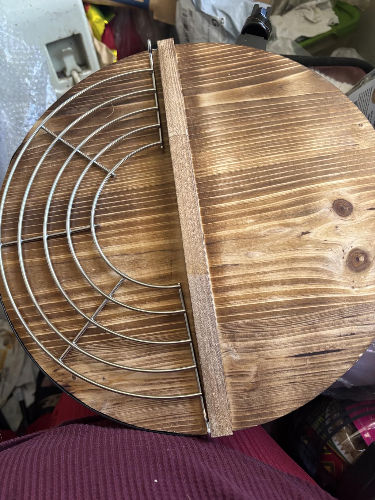 14 Piece Carbon Steel Wok Pan, Woks & Stir-Fry Pans Set with Wooden Lid Cookwares, No Chemical Coated Flat Bottom Chinese Pan for Induction, Electric, Gas, Halogen All Stoves - 12.6'' customer photo 2