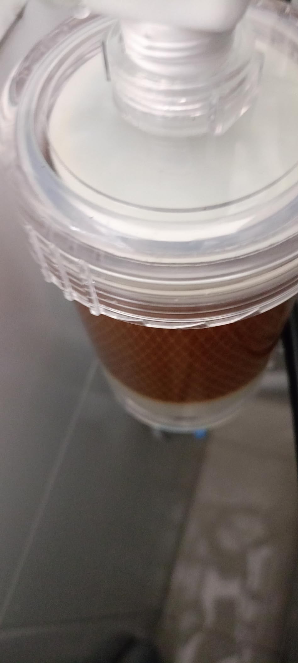 2 Micron ACF Washing Machine Water Filter, Visible Washer Water Filter System, 99.5% Removal of Chlorine Fluoride, Heavy Metals, Scale, Clothes Yellowing, Reduces Dry Skin, Carbon Shower Filter customer photo 1