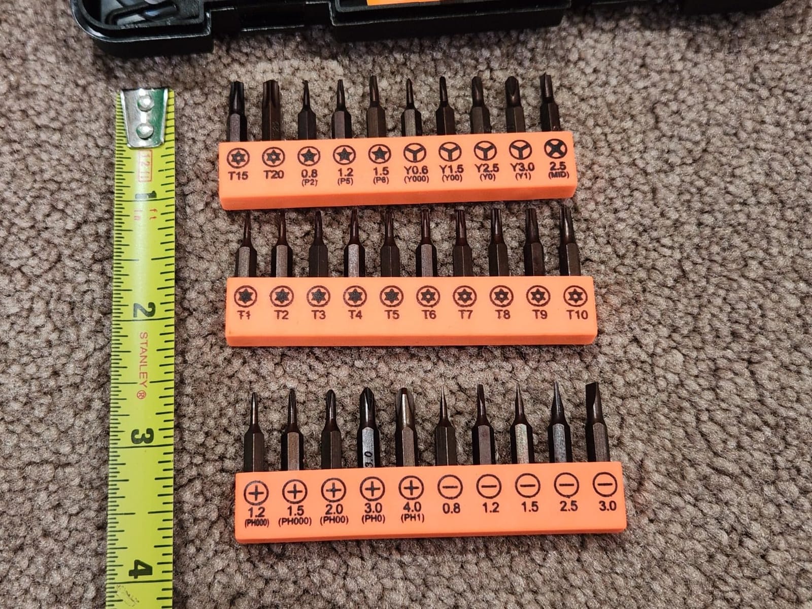 JOREST 40Pcs S2 Steel Small Precision Screwdriver Set with Torx T5 T6 T8 customer photo 1