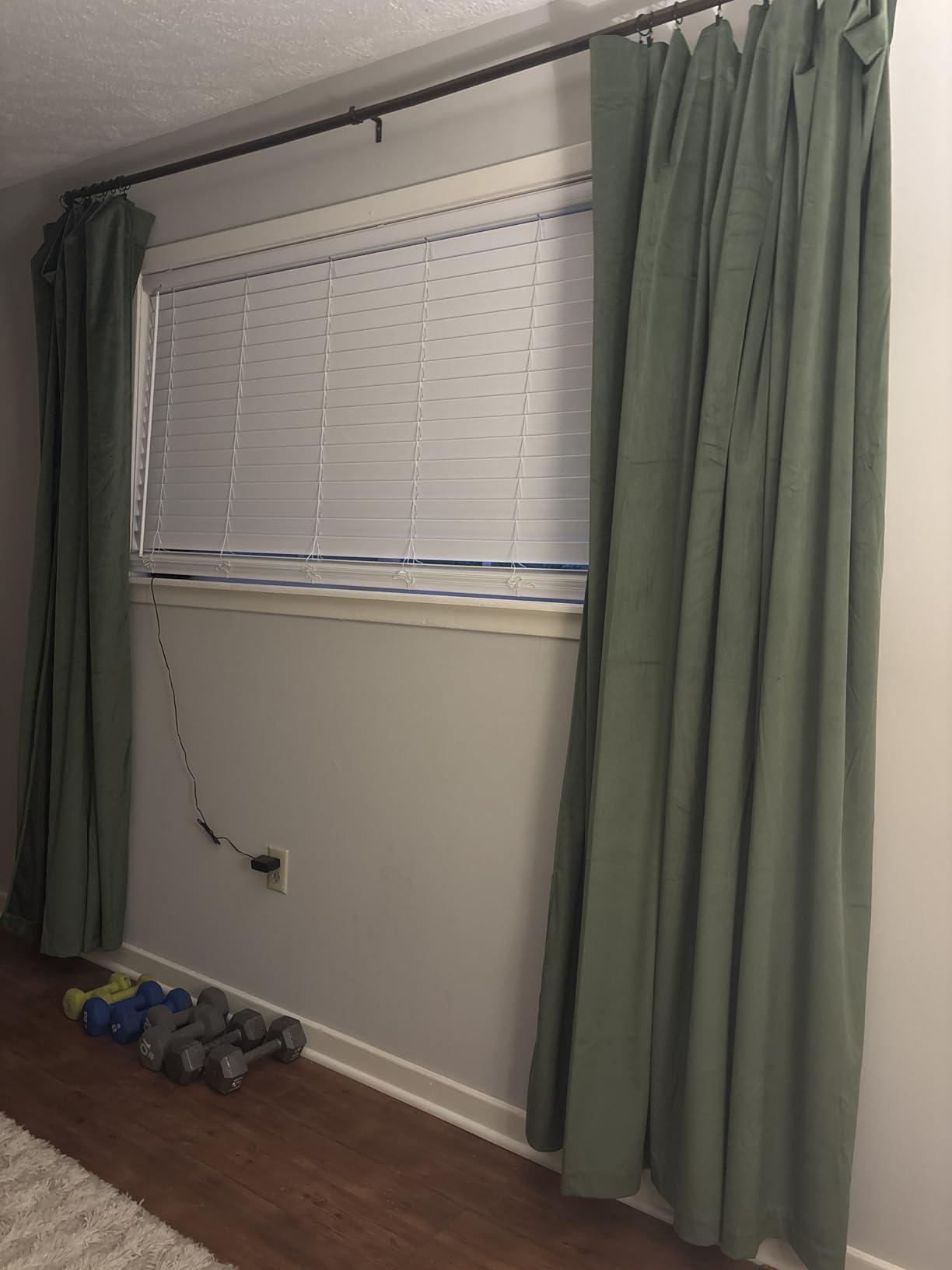 MIULEE Velvet Curtains 52x84 inches 2 Panels Olive Green Blackout Curtains, Luxury, Bedroom Living Room, Thermal Insulated, Super Soft Window Drapes, Rod Pocket & Back Tab customer photo 2