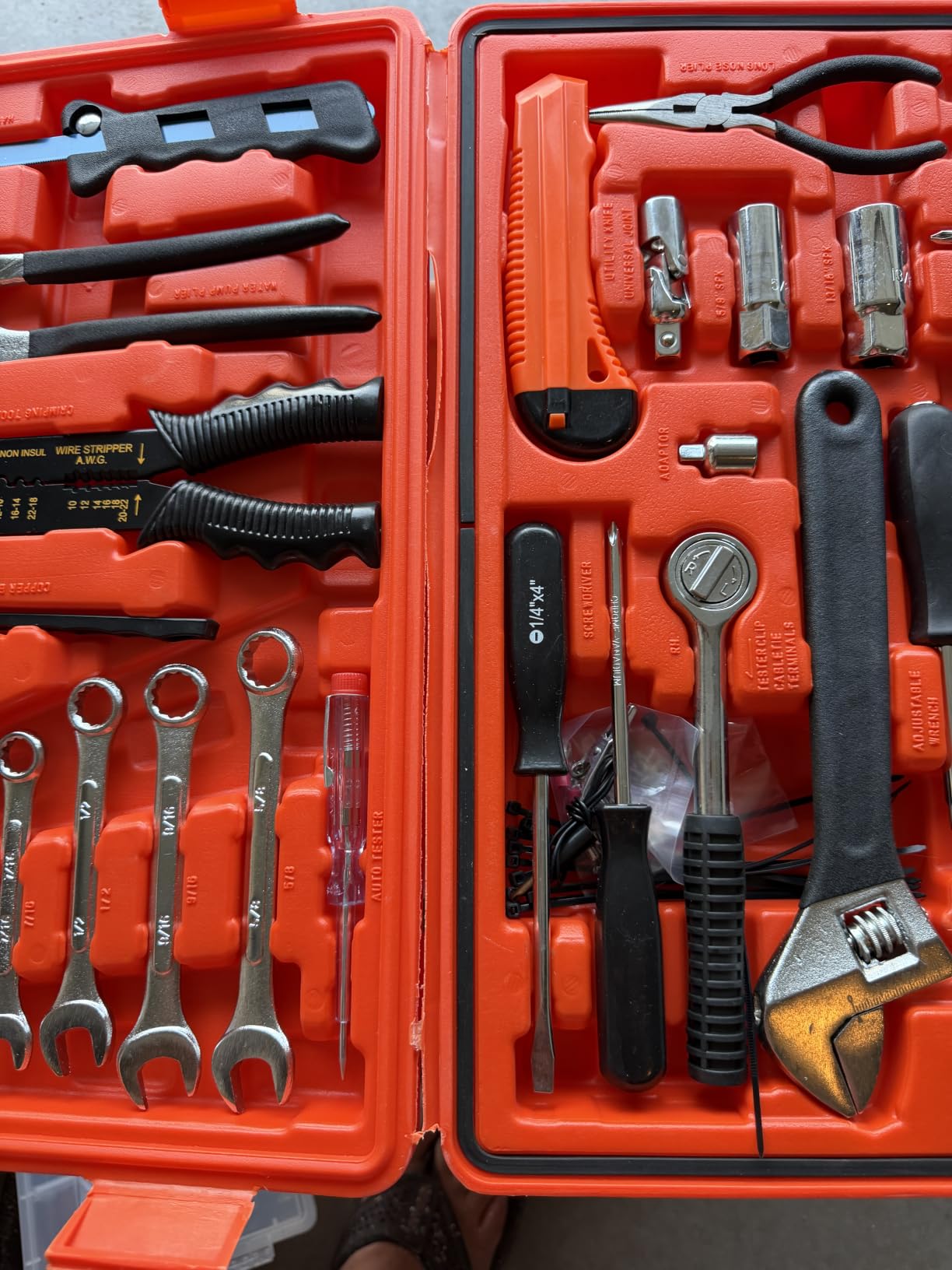 GreatNeck 191-Pc Mariner's Tool Set, Boat Tool Kit for Maintenance customer photo 2