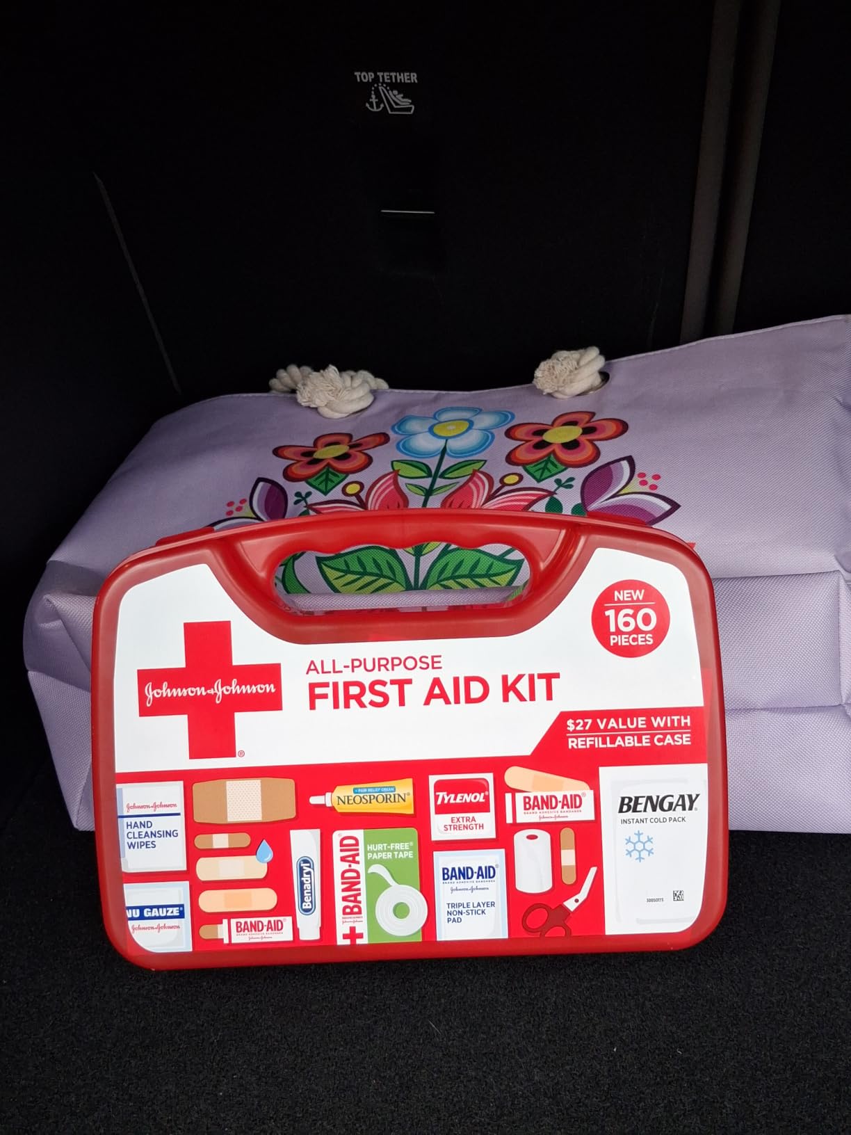 BAND-AID Brand Travel Ready Portable First Aid Kit, 80 Piece customer photo 2