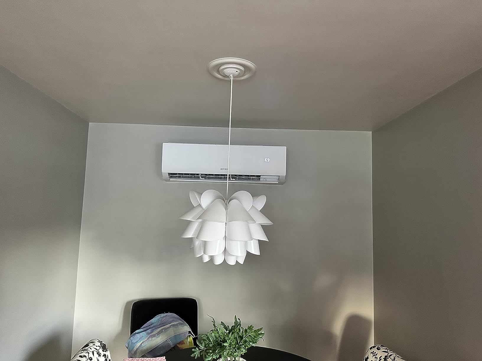 ROVSUN 28000BTU Tri Zone Mini Split AC/Heating System, 20 SEER2 3 Zone (12K/12K/12K) BTU Ductless Split Air Conditioner with Pre-Charged Condenser, Heat Pump & 25Ft Line Set, 208-230V customer photo 1