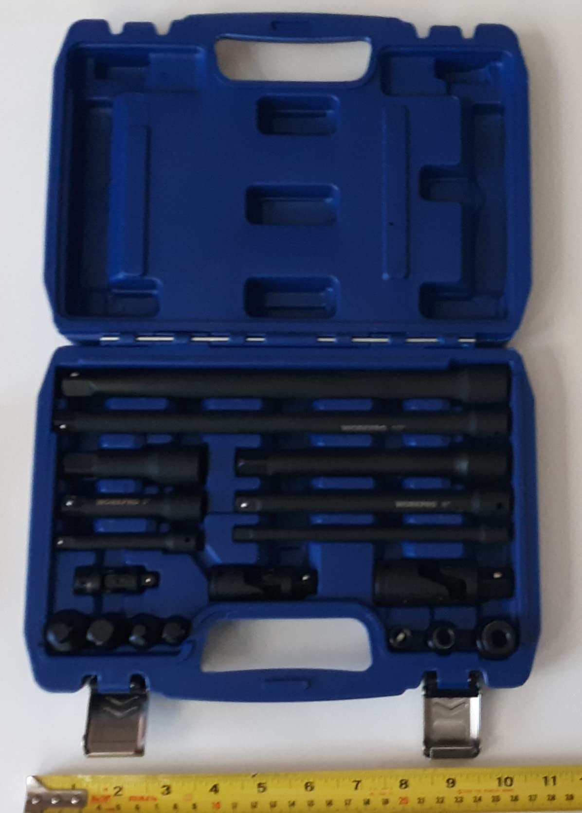 WORKPRO 18-Piece Impact Socket Extension Set, 1/4