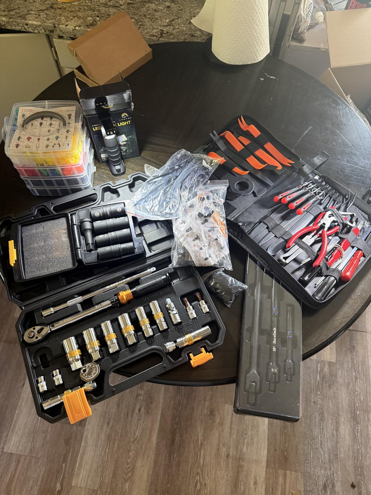 LEXIVON Lug Nut Impact Socket Set, 1/2-Inch Drive | Innovative 8-IN-4 Flip Socket Design, Covers Most Commonly Used Inch & Metric Wheel Nuts | Cr-Mo Steel = Full Impact Grade (LX-110) customer photo 1