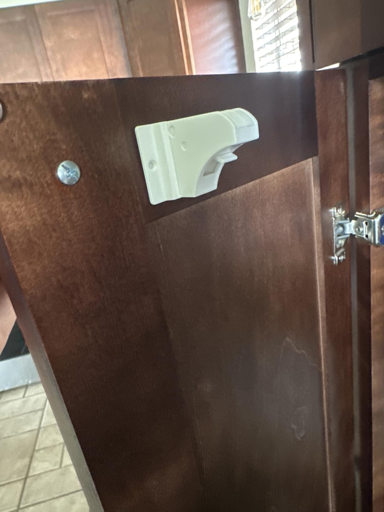 Vmaisi Adhesive Magnetic Locks for Cabinets & Drawers (10 Locks and 2 Keys) | Helps keep kids out of cabinets customer photo 2