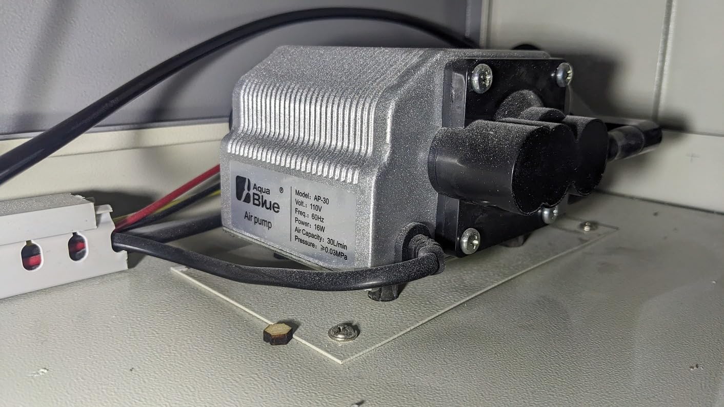 ORTUR Air Assist for Laser Cutter, Powerful 0-50L/min Air Assist Pump for ORTUR Laser Master 3 and Laser Master 2 Pro LF, Laser Module Protection, Fast and Deep Cutting customer photo 1
