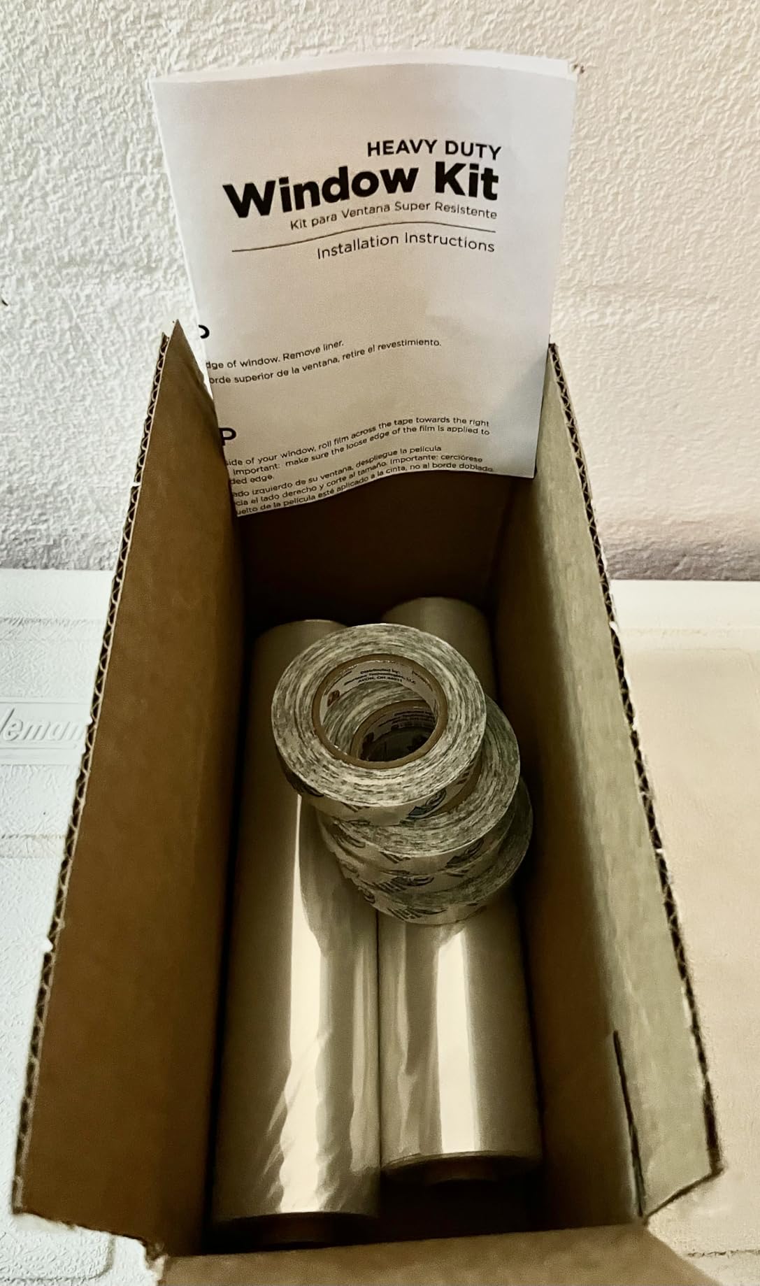 Duck MAX Strength Window Insulation Kit, Winter Window Seal Kit Fits up to 5 Windows customer photo 1
