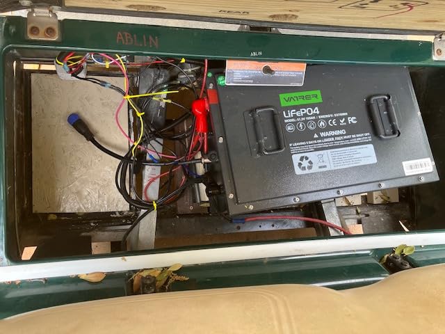 VATRER POWER 48V 105Ah Lithium Golf Cart Battery, UL2271 Listed customer photo 2