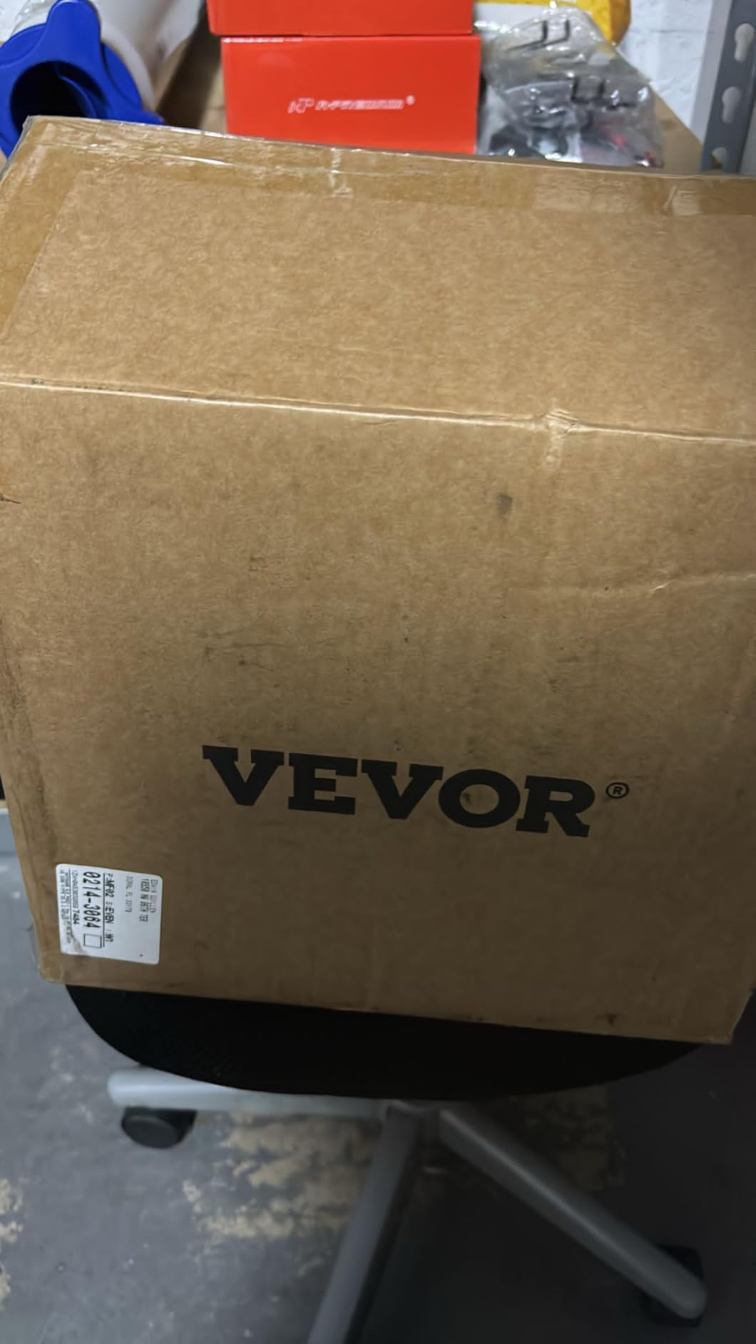 VEVOR 8 inch Inline Duct Fan 750 CFM Ventilation Exhaust Fan Low Noise | for Cooling Booster, Grow Tents, Hydroponics, Quiet AC-Motor, with Variable Speed Controller, Vibration-Free Rubber Mats customer photo 2