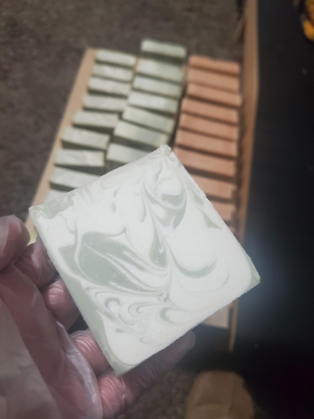 12-Wire Wooden Multi Bar Soap Cutter for Soap Making, Beige 1'' = 2.5cm customer photo 1