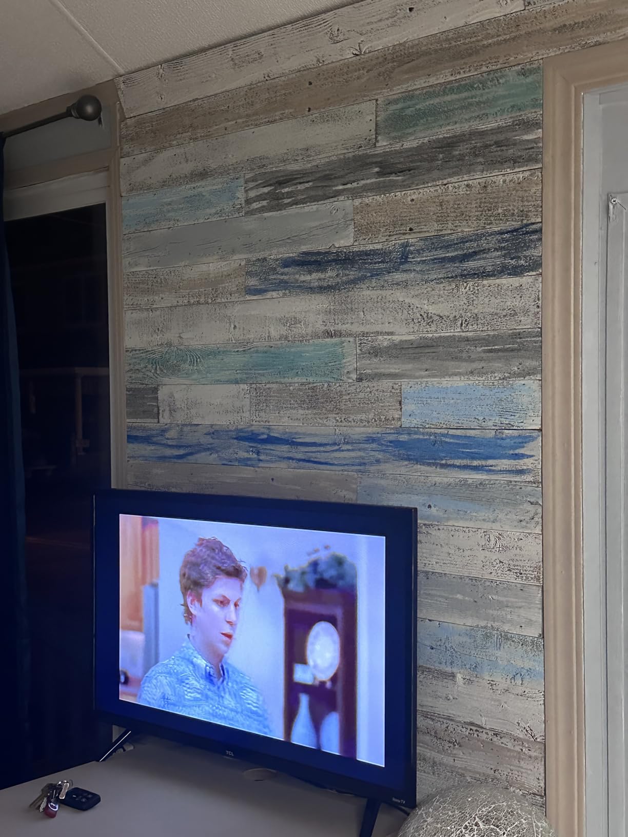 BARNWOODUSA Real Reclaimed Wood Planks, 10 sq ft Nail-Up Wood Wall Planks customer photo 2