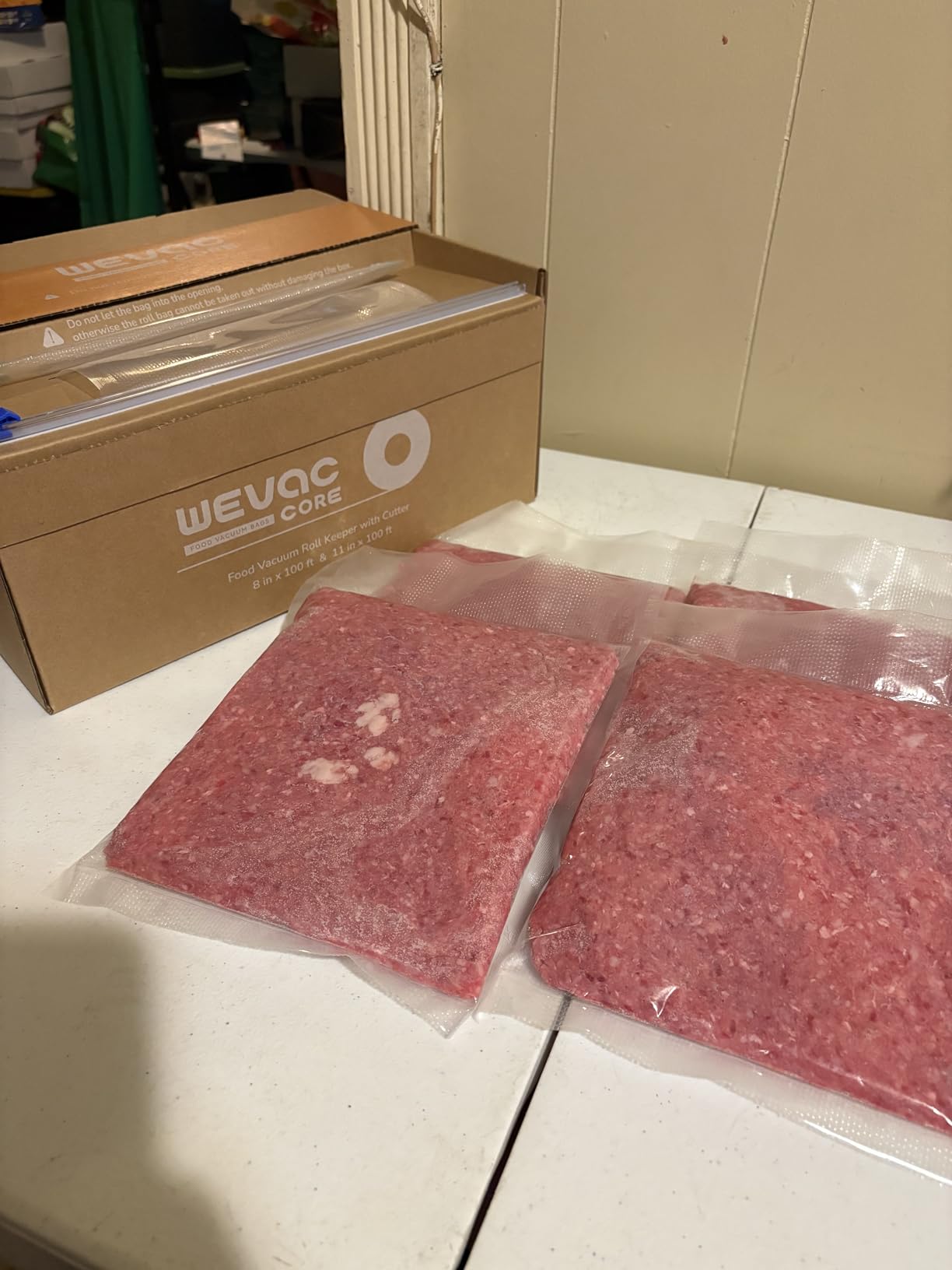 Wevac Vacuum Sealer Bags for Food, 8