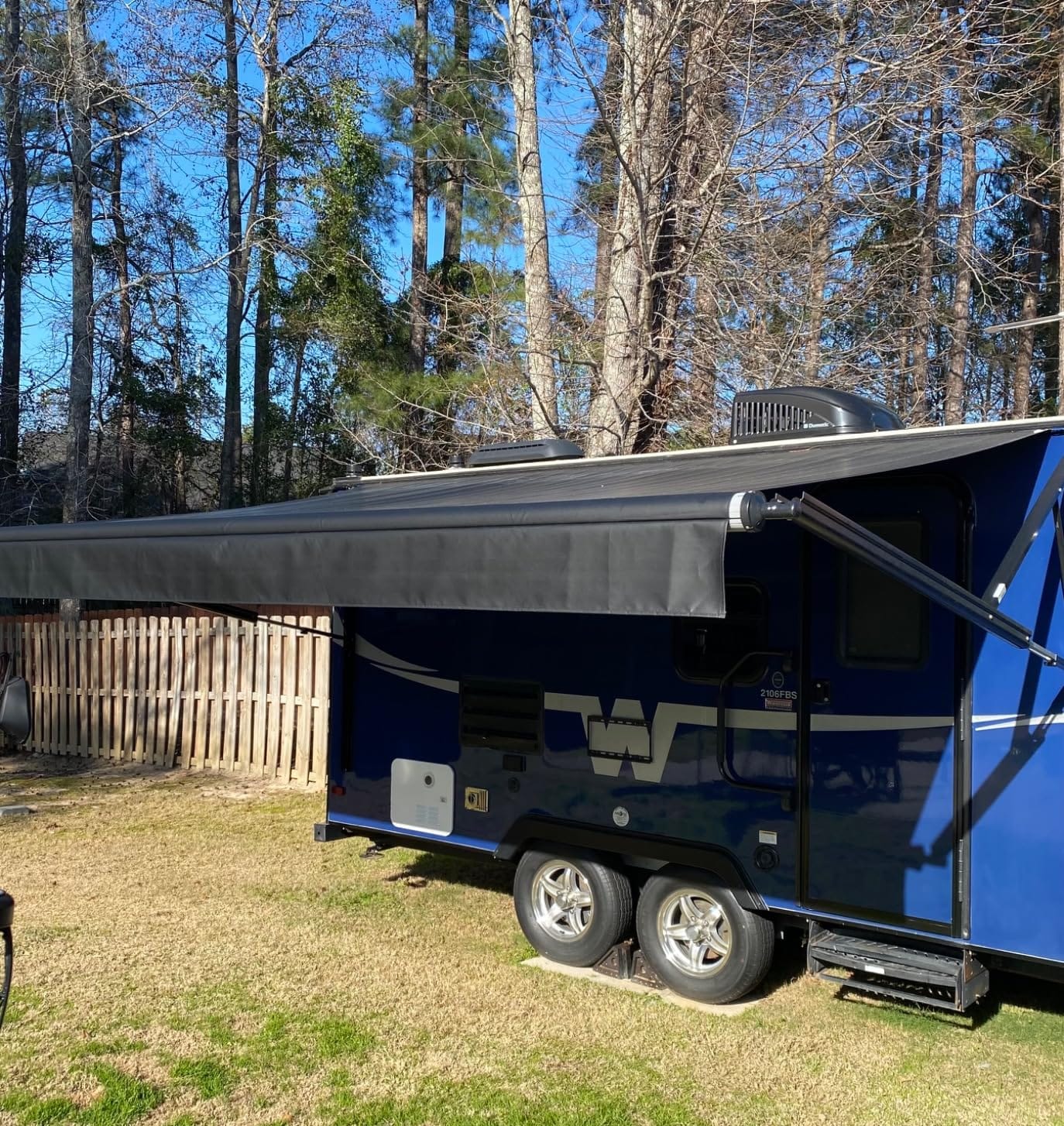 RV Awning Fabric Replacement, 17'3'' fit 18' Awning Camper Travel Trailer customer photo 1