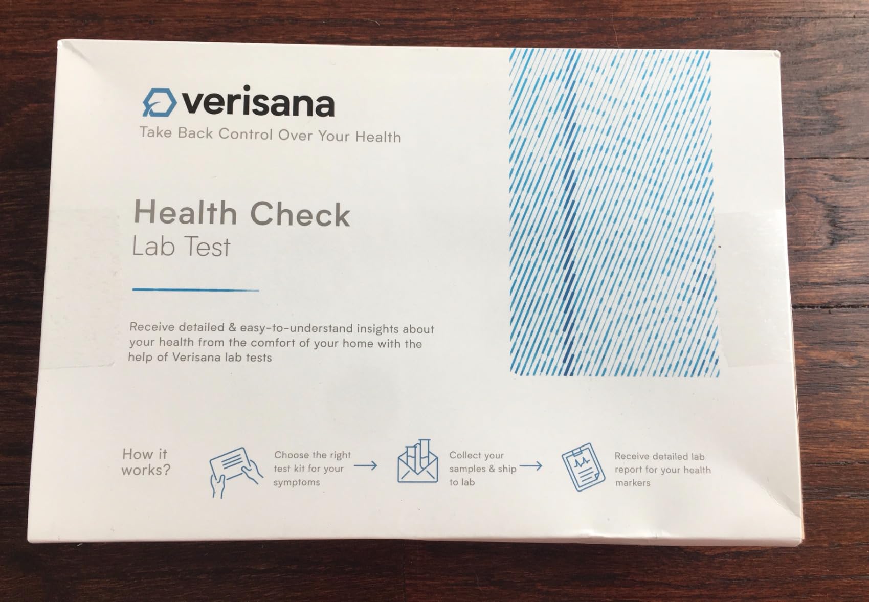 Verisana Micronutrient Test & HbA1c + Cholesterol – Determine Your Vitamin B9 & B12, Vitamin D Levels + HbA1c & Cholesterol – Easily & Conveniently from Home – Analysis by CLIA-Certified Lab customer photo 1