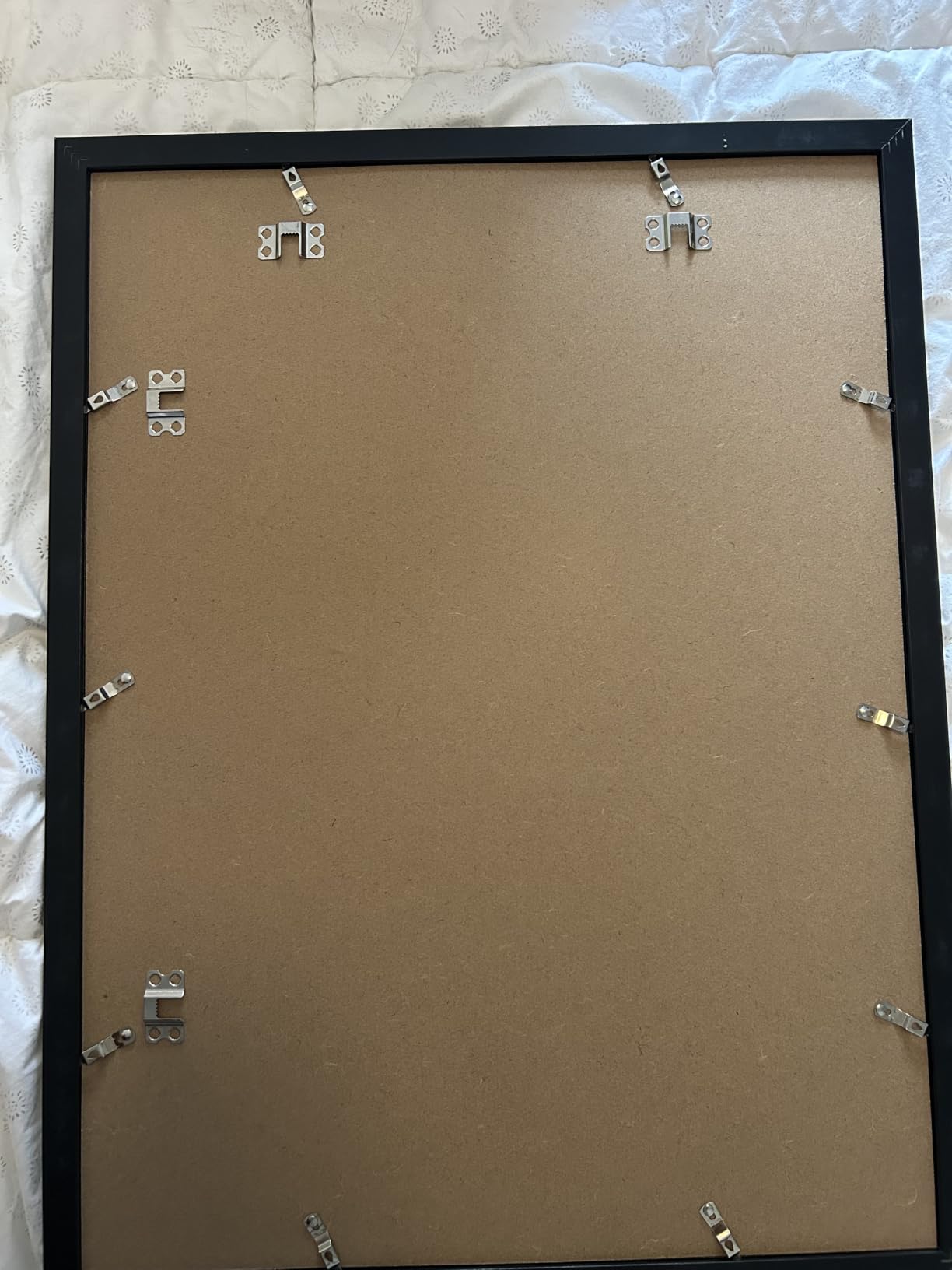 PEALSN 16x20 Picture Frame Set of 6, Wall Mounting Display, Black customer photo 2