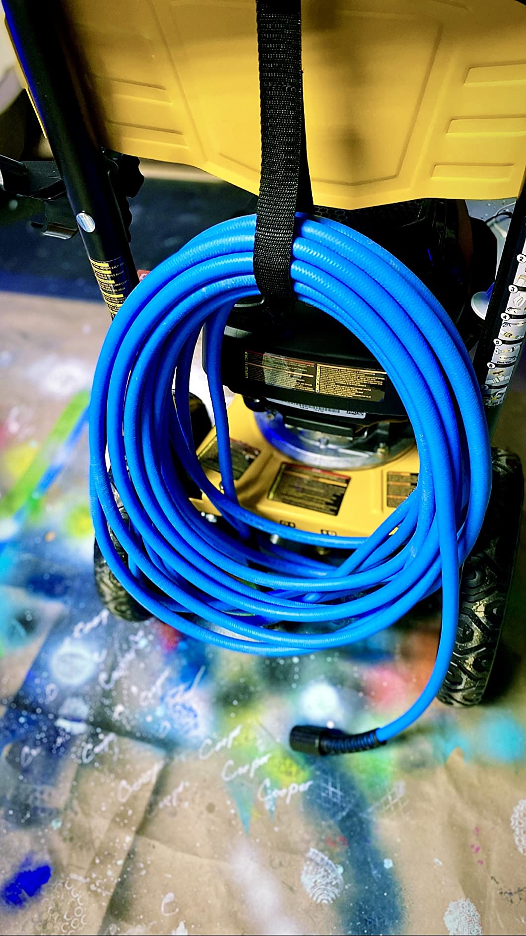 FIXFANS Pressure Washer Hose Reel 50FT X 3/8