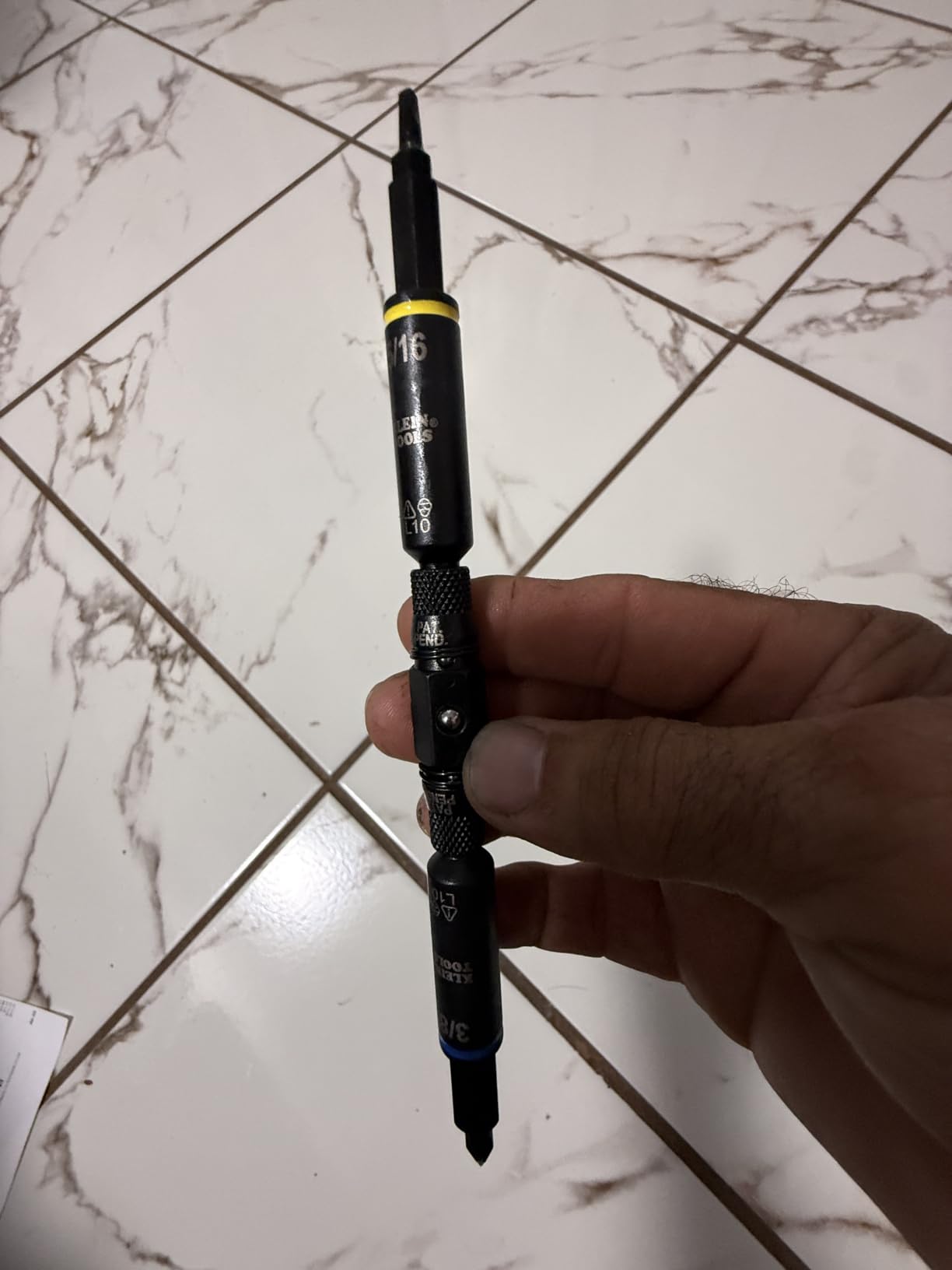 Klein Tools 32500HD Multi-Bit Screwdriver/Nut Driver, Impact Rated 11-in-1 Tool with Phillips, Slotted, Square and Torx Tips customer photo 1