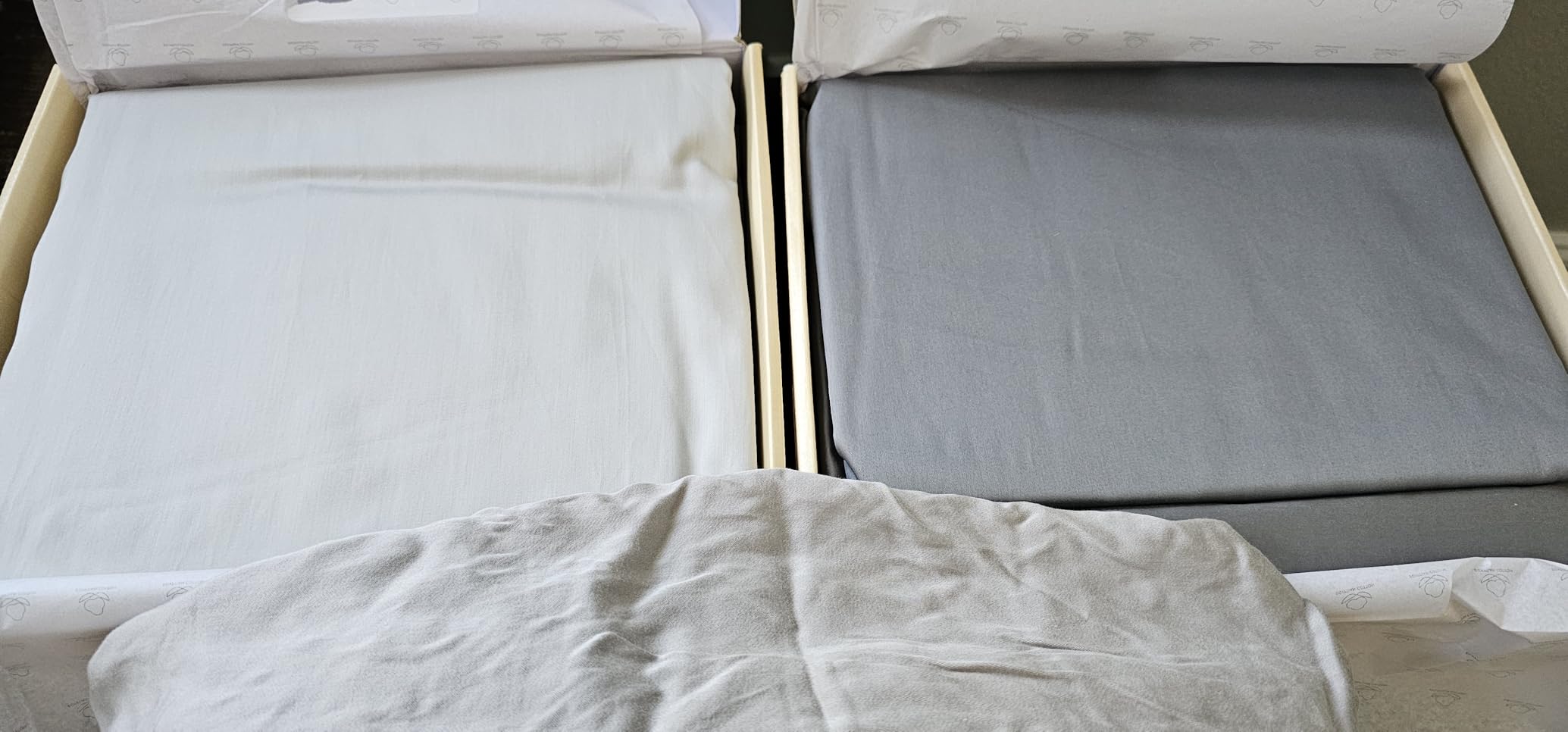 California Design Den 100% Egyptian Cotton King Size Sheets Set customer photo 1