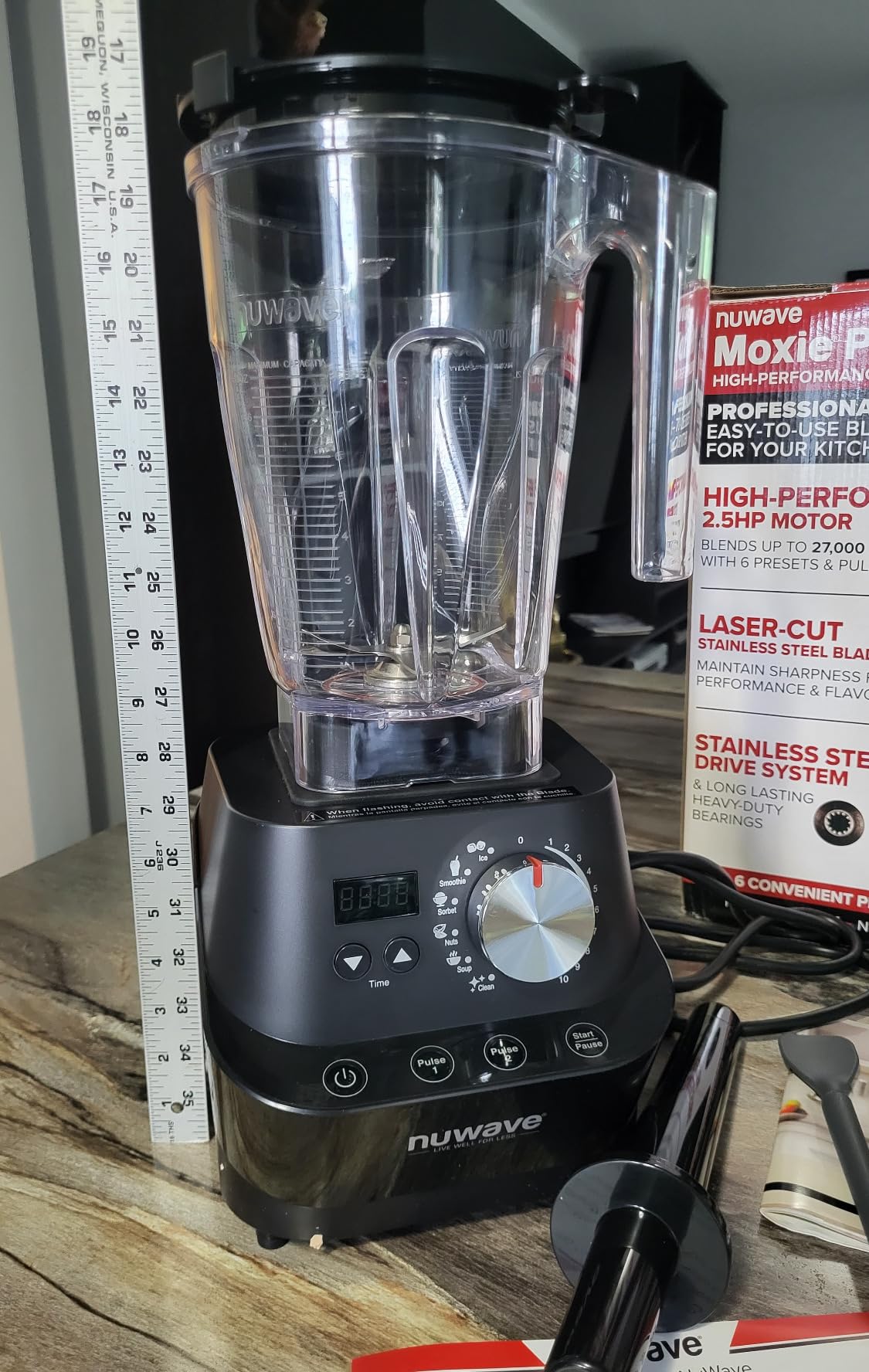 Nuwave Infinity Commercial Blender, Heavy-Duty Smoothie Blender customer photo 2