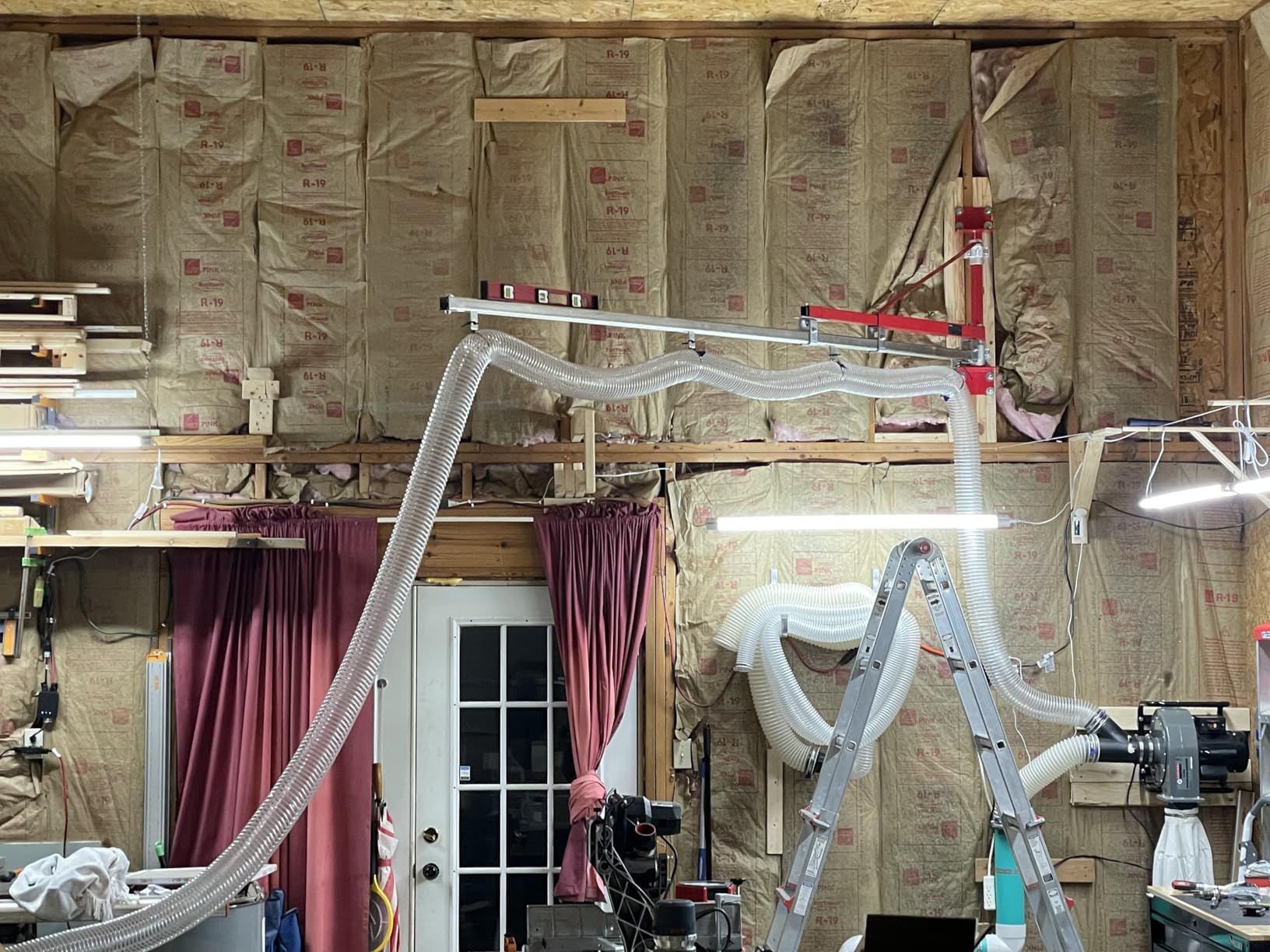 Yaocom 4” x 30‘ Dust Collection Hose Set, PVC customer photo 1