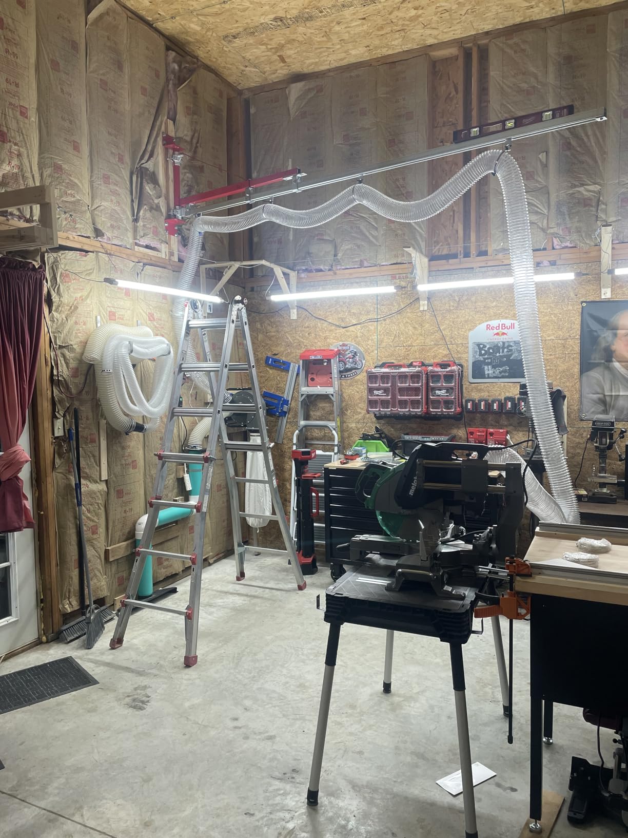 Yaocom 4” x 30‘ Dust Collection Hose Set, PVC customer photo 2